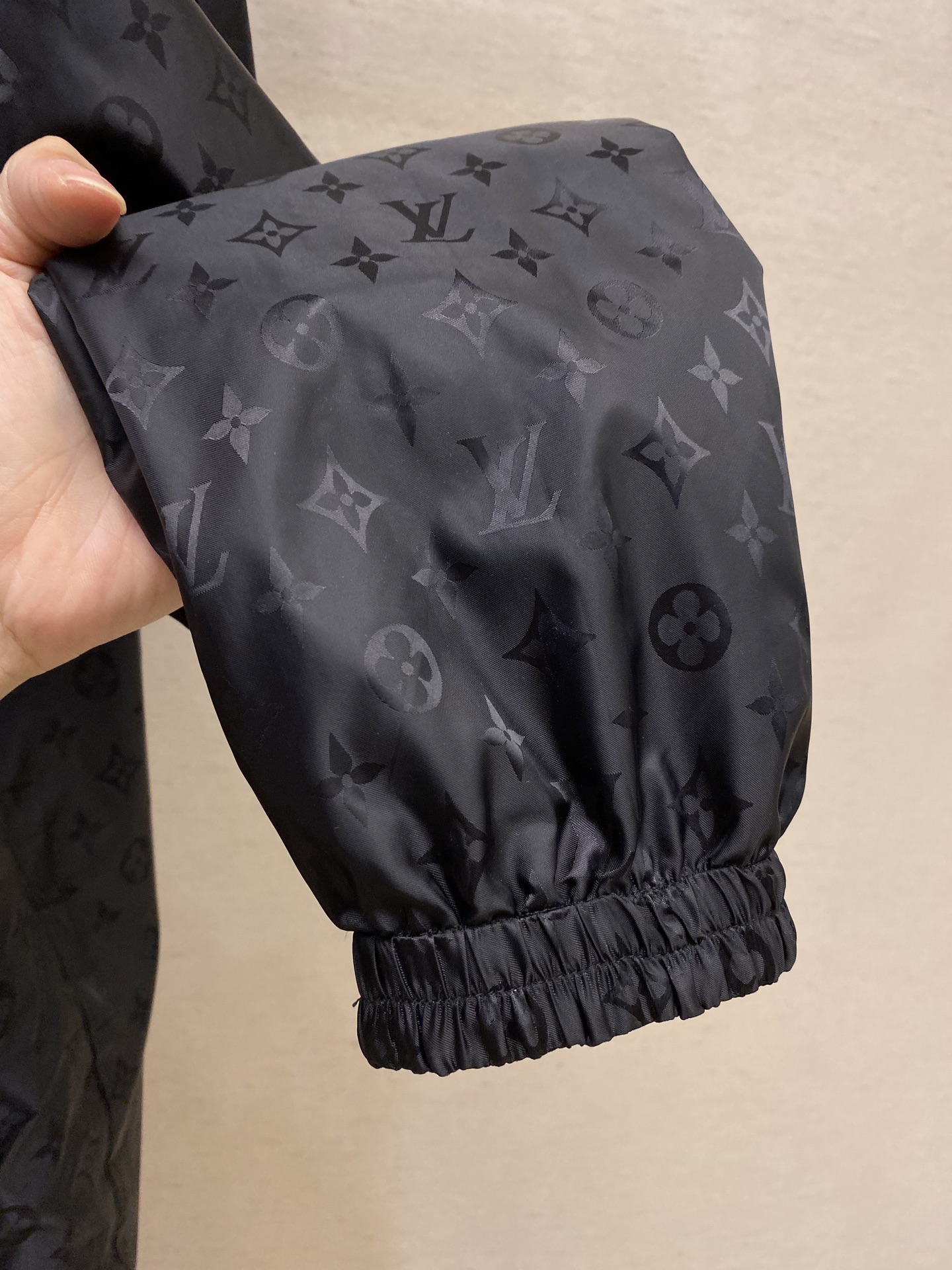 Louis Vuitton Jacket Black Hooded S-m-xl