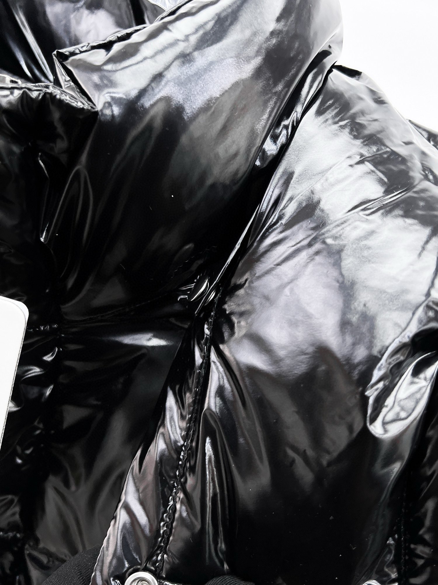 Moncler Down Jacket White Duck Down Black M-l-xl