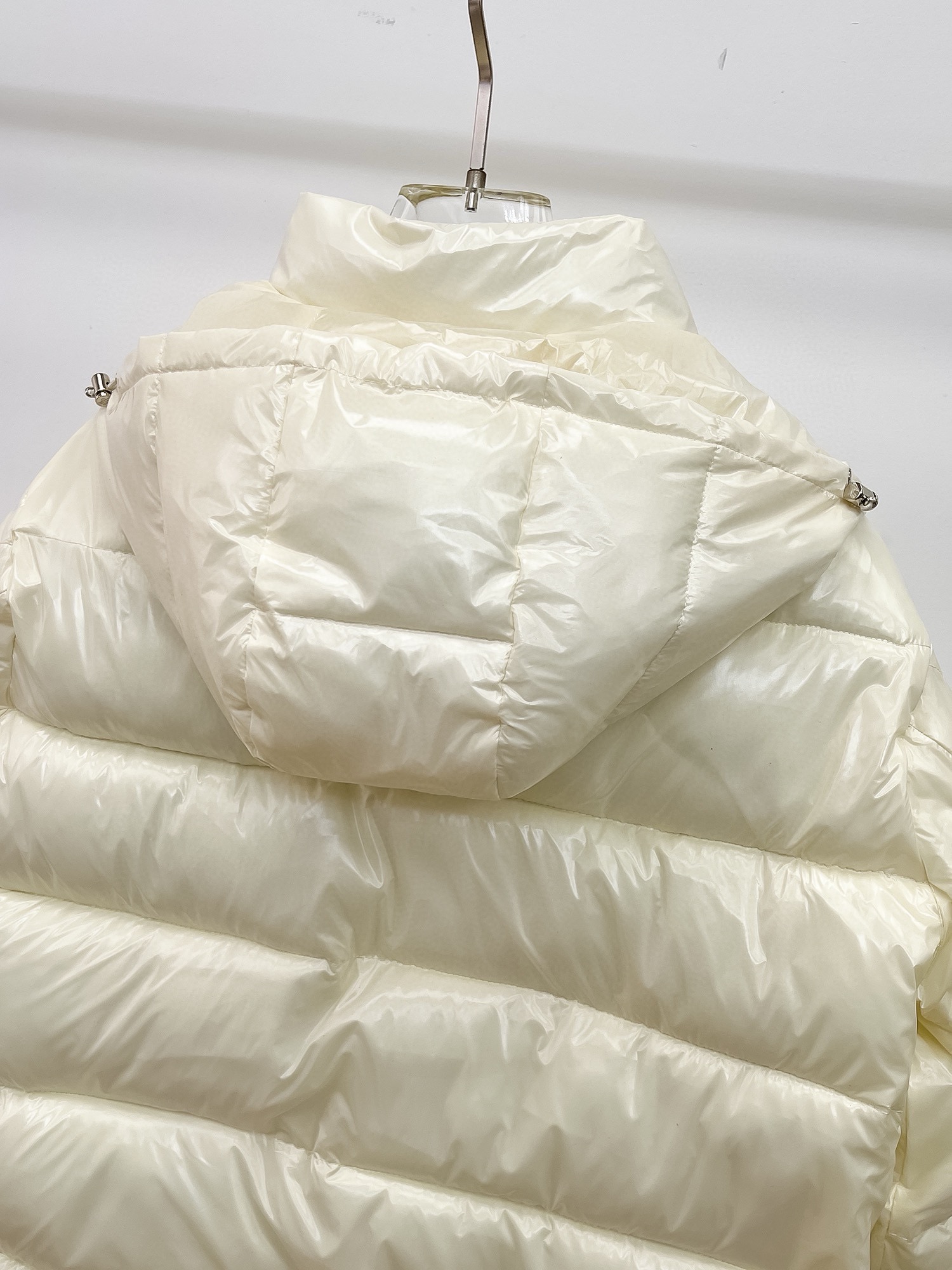 Moncler Down Jacket White Duck Down Black M-l-xl