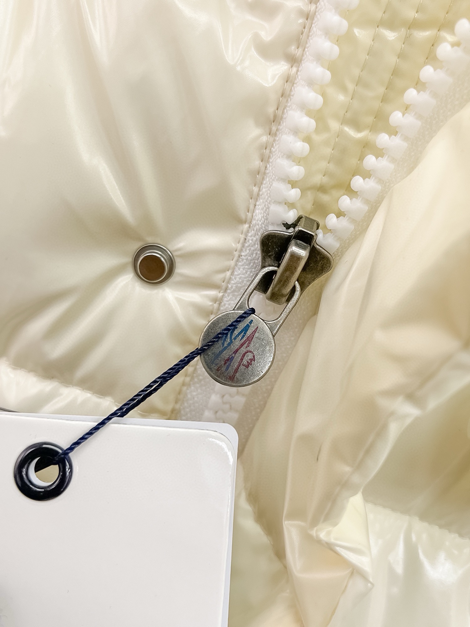 Moncler Down Jacket White Duck Down Black M-l-xl