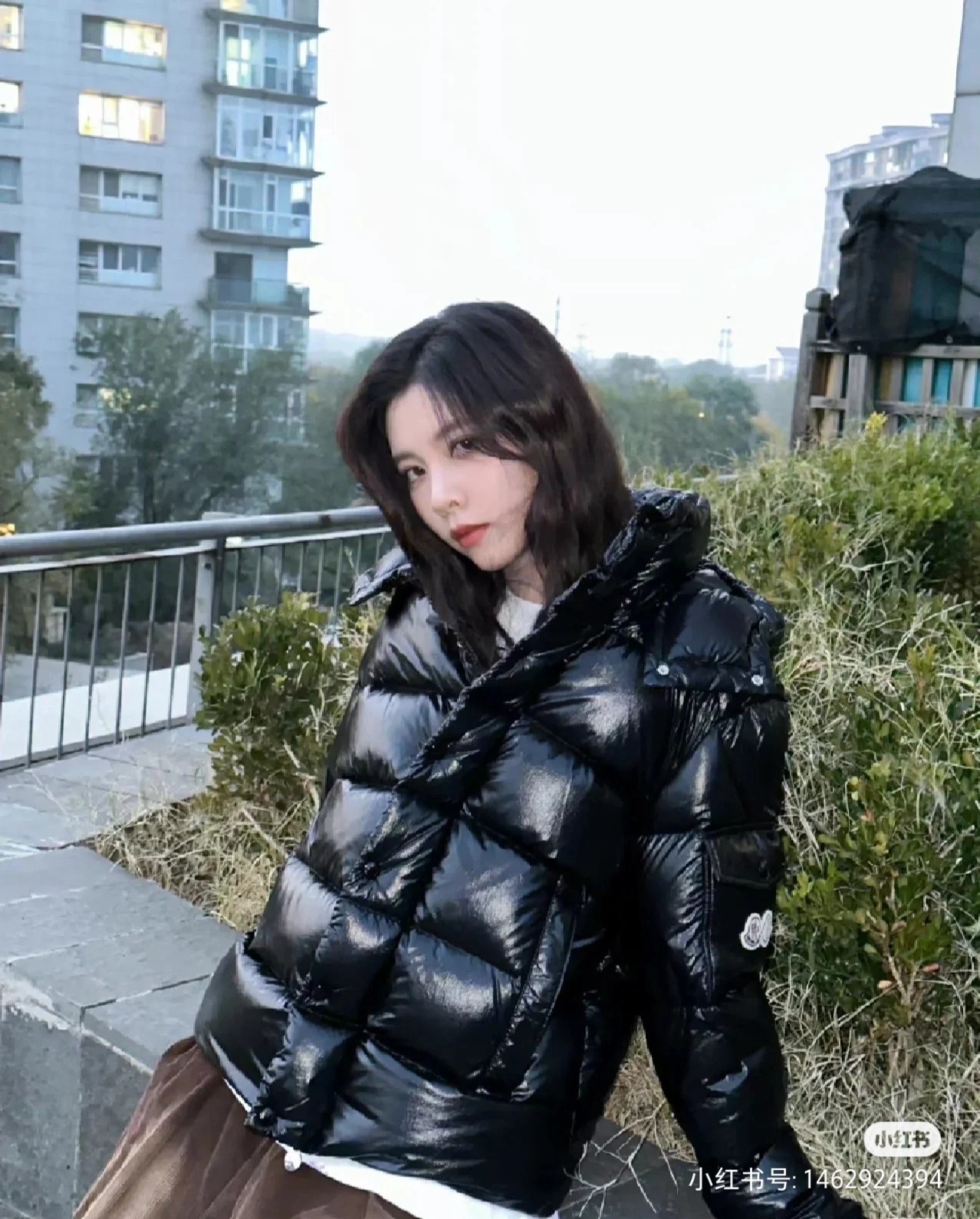 Moncler Down Jacket White Duck Down Black M-l-xl