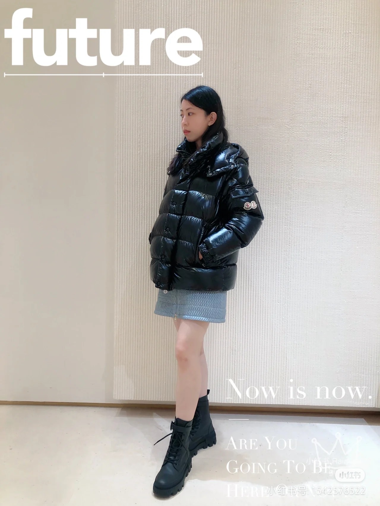 Moncler Down Jacket White Duck Down Black M-l-xl