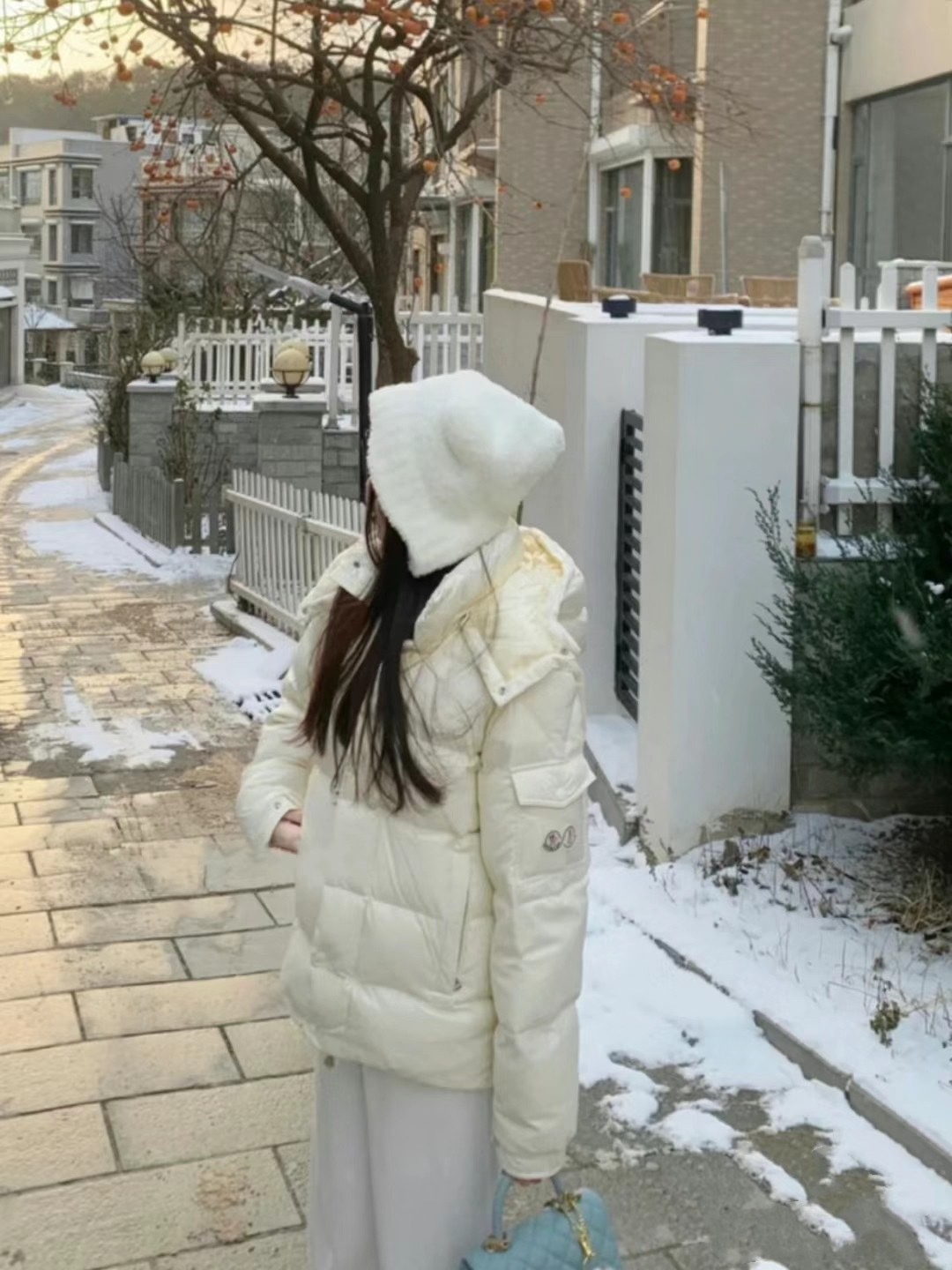 Moncler Down Jacket White Duck Down Black M-l-xl