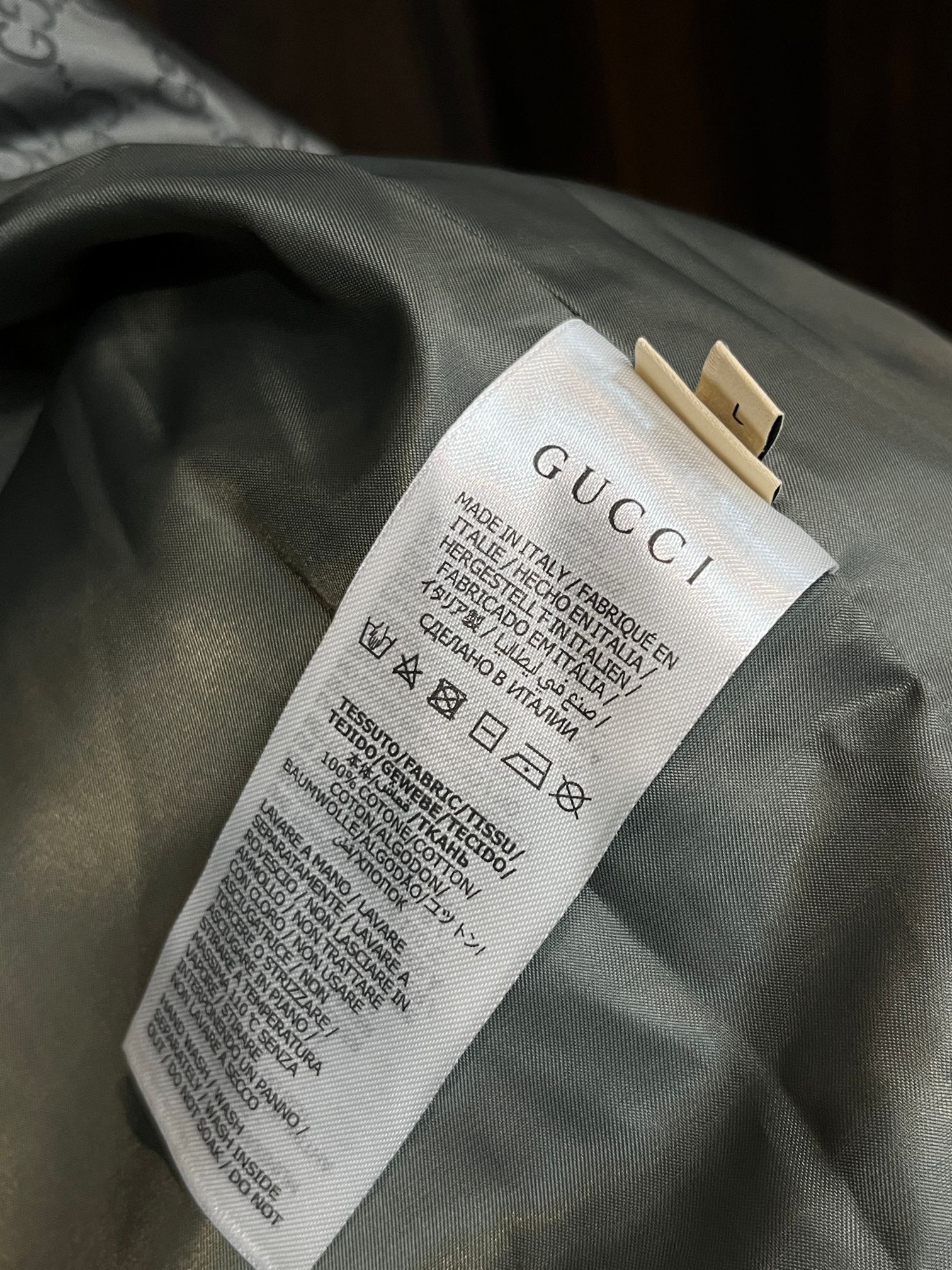 Gucci Male Jacket S-m-xl