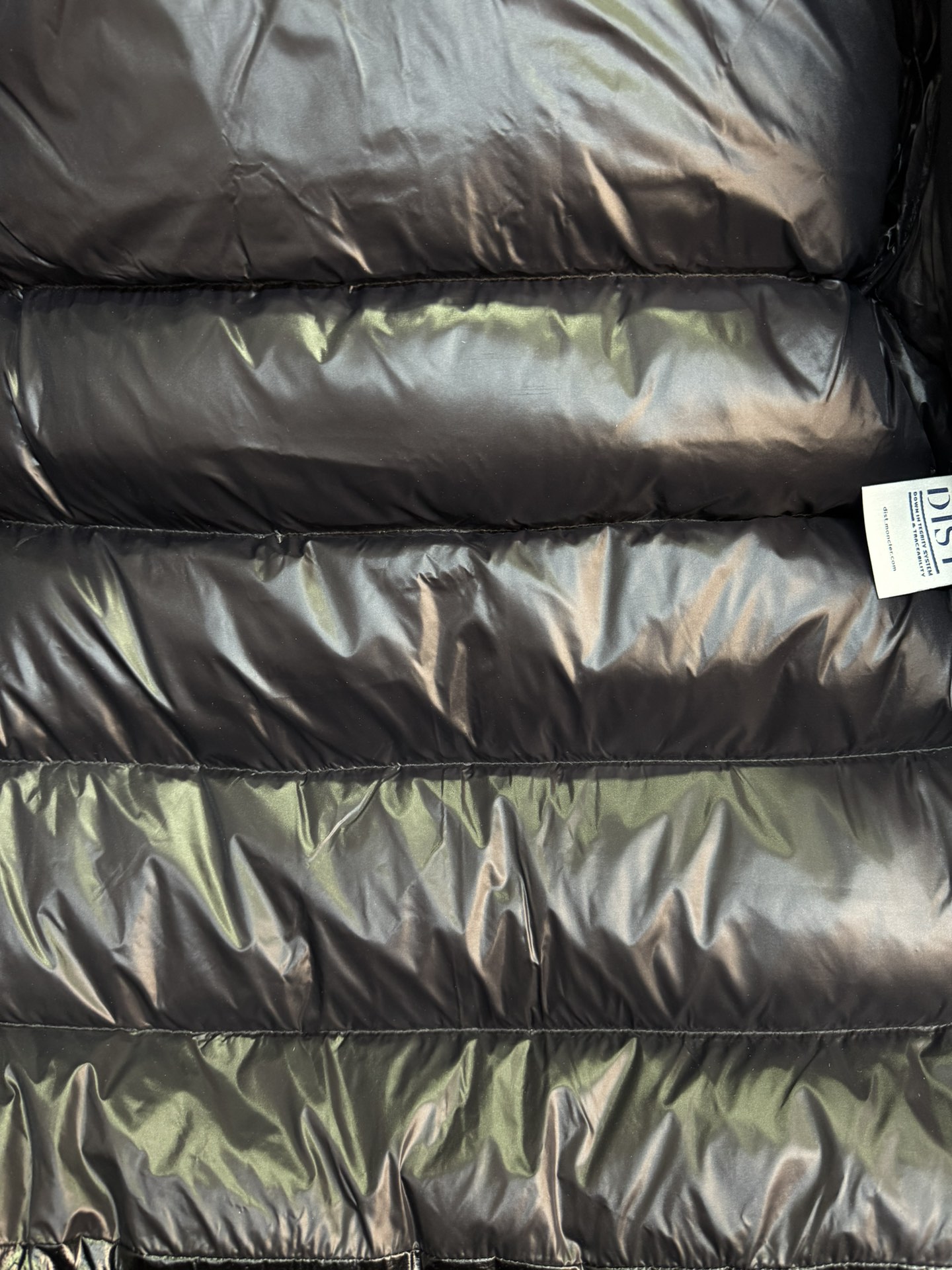 Moncler Down Jacket White Duck Down Black M-l-xl