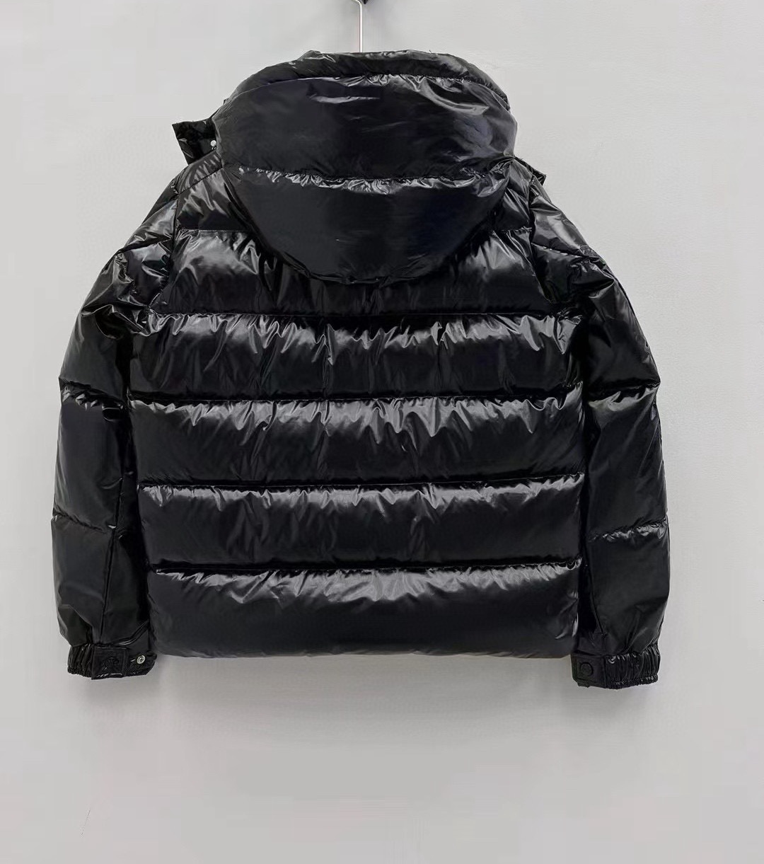 Moncler Down Jacket White Duck Down Black M-l-xl