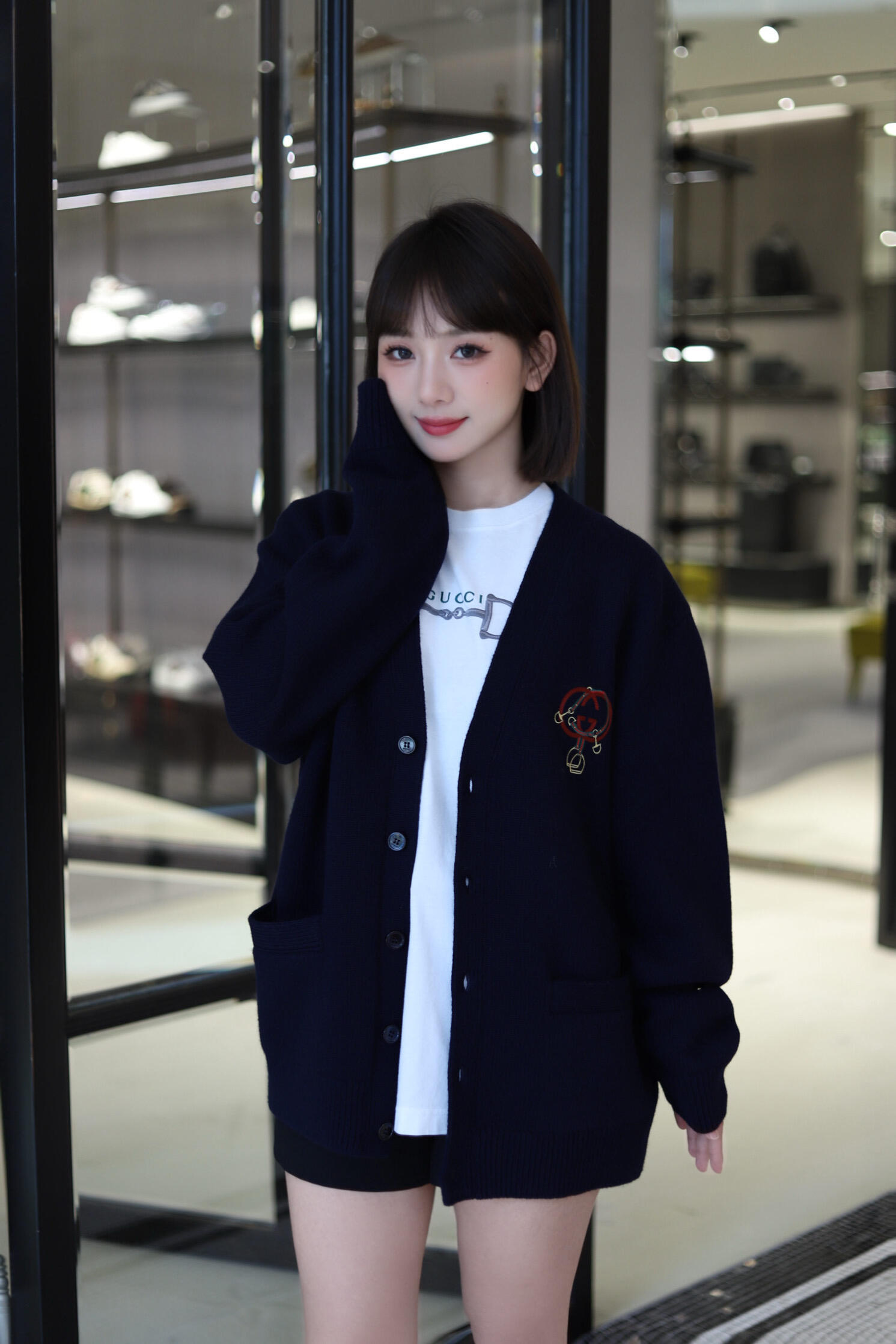Gucci Basic Clothing Cotton Blue S-m-l-xl