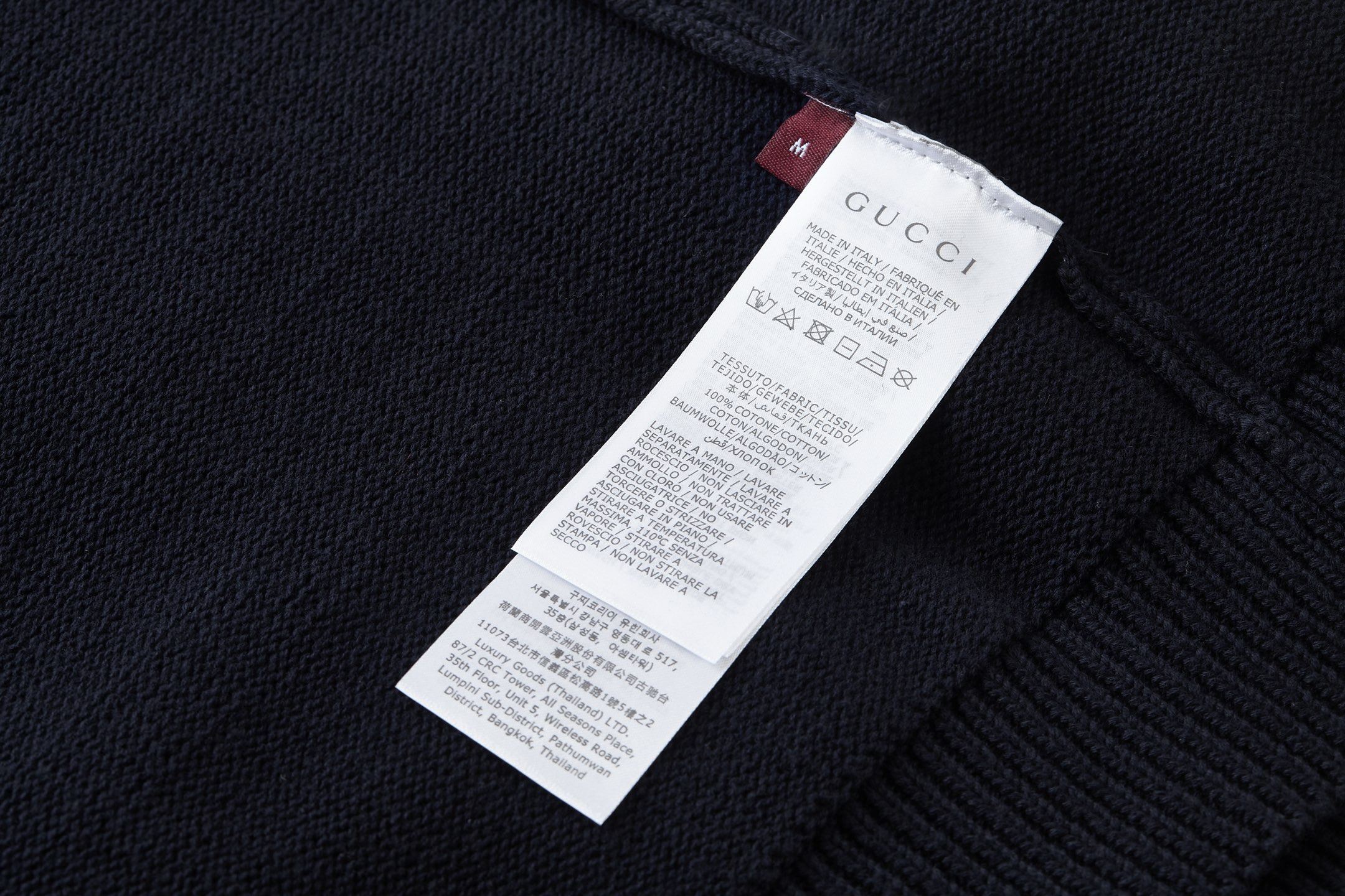 Gucci Basic Clothing Cotton Blue S-m-l-xl