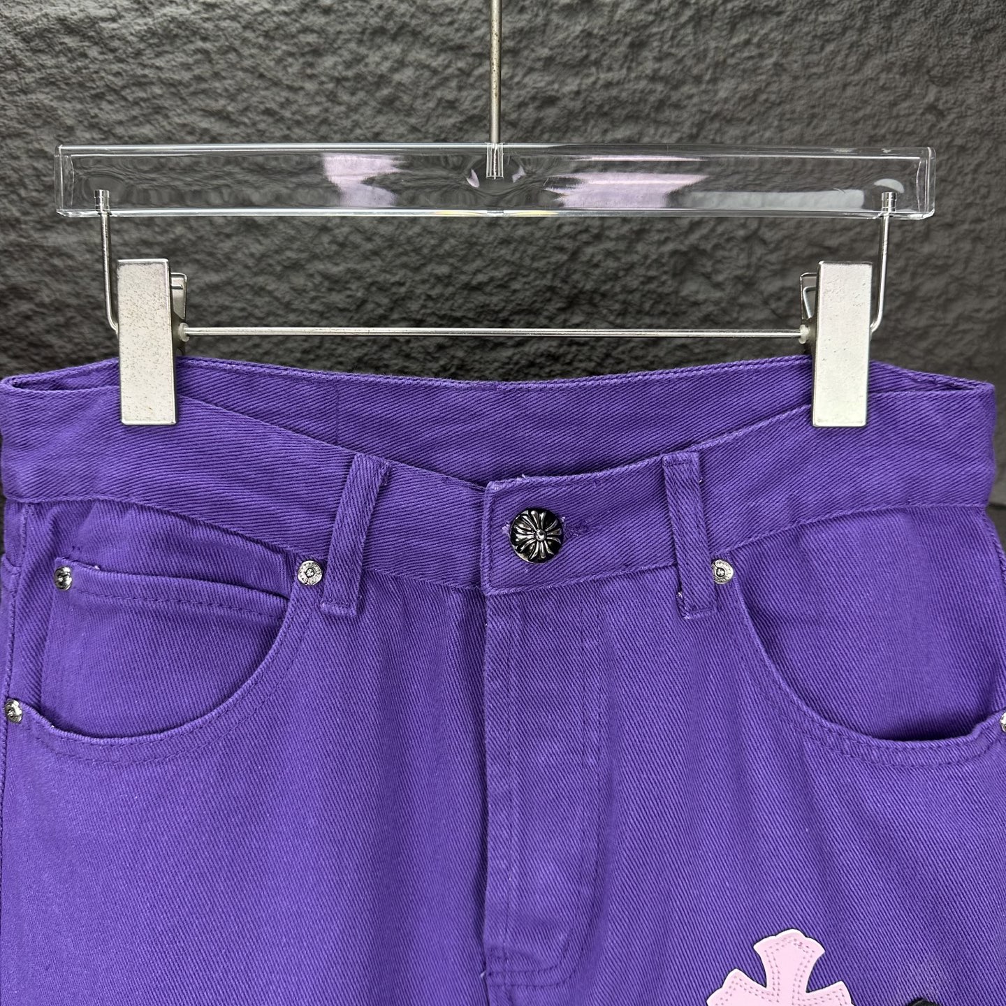 Chrome Hearts Couple Jeans Loose Fit