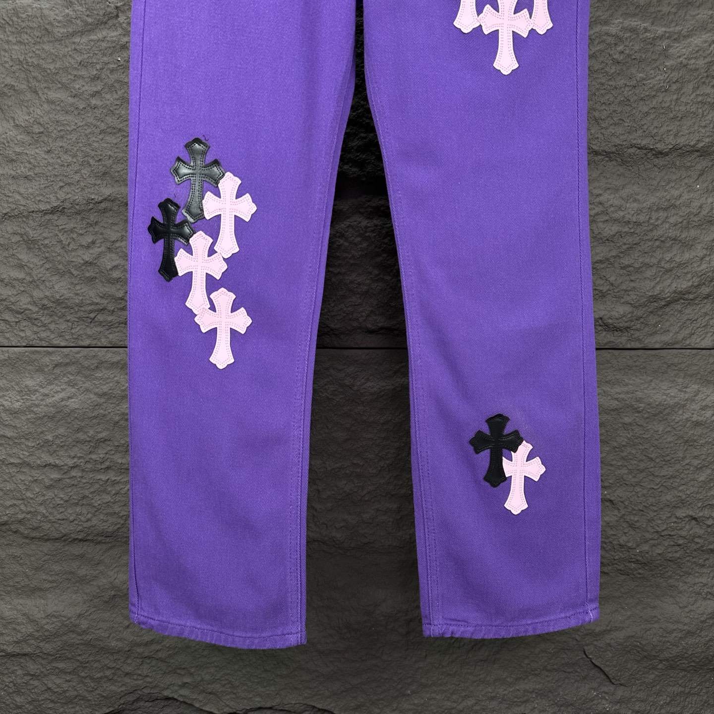 Chrome Hearts Couple Jeans Loose Fit