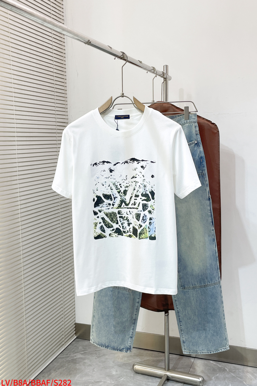 Louis Vuitton Male Basic Clothing Cotton Black S-l-xxl
