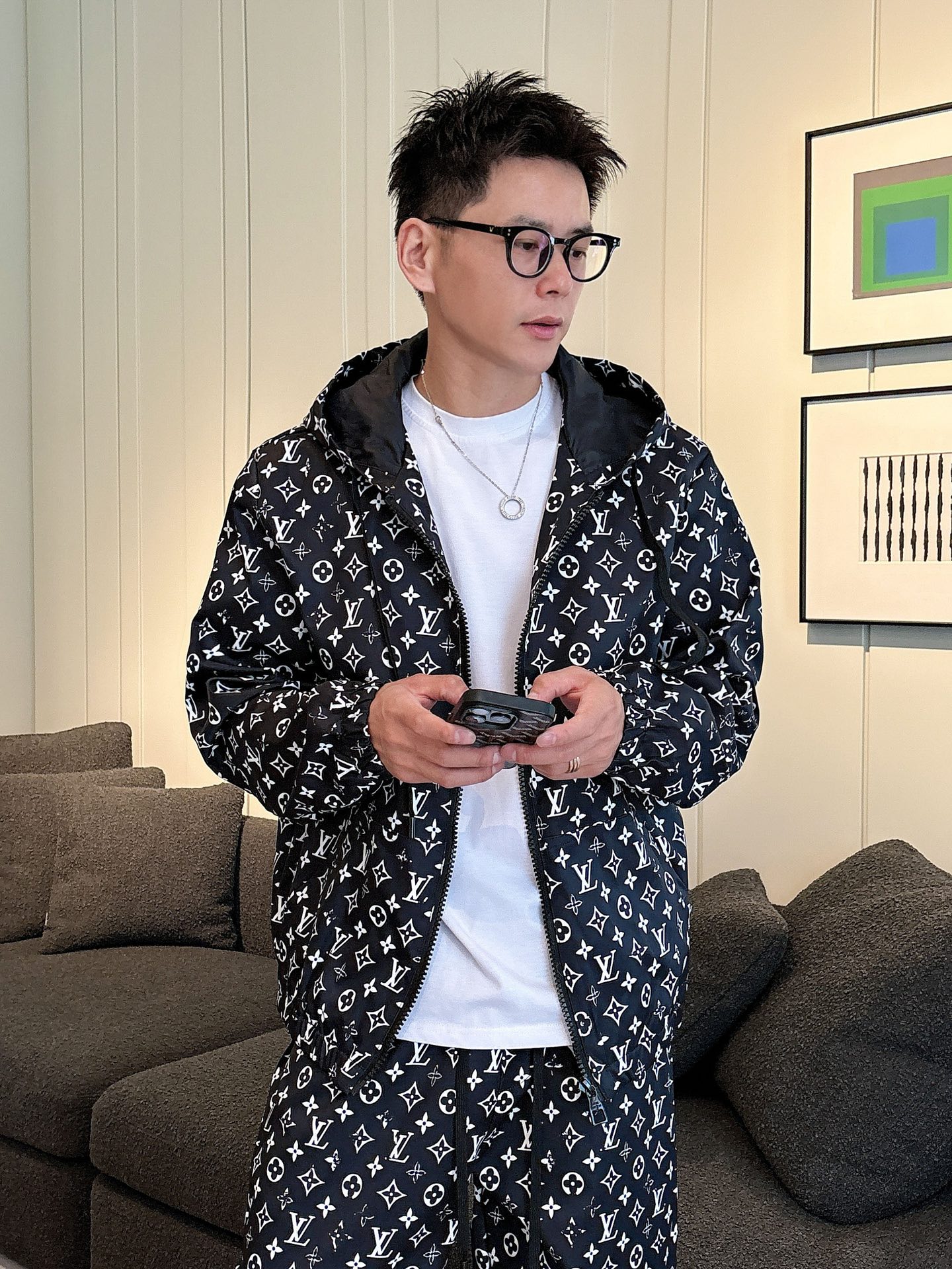 Louis Vuitton Basic Clothing Hooded M-l-xl