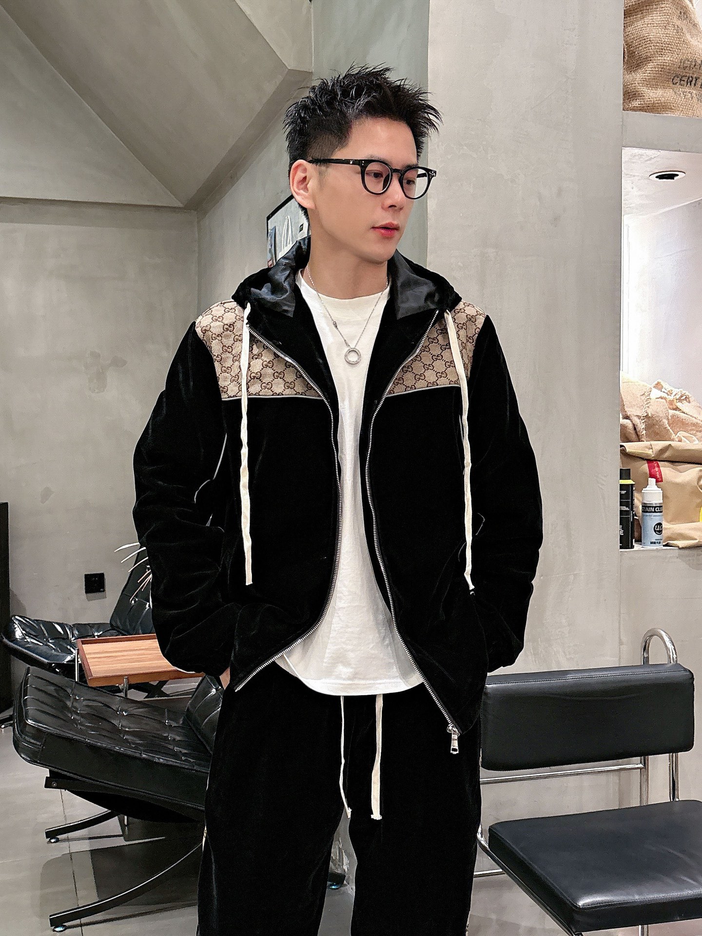 Gucci Basic Clothing Hooded M-xl