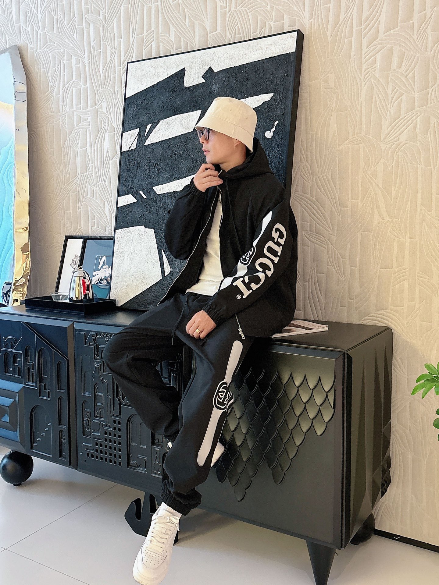 Gucci Basic Clothing Hooded M-xl