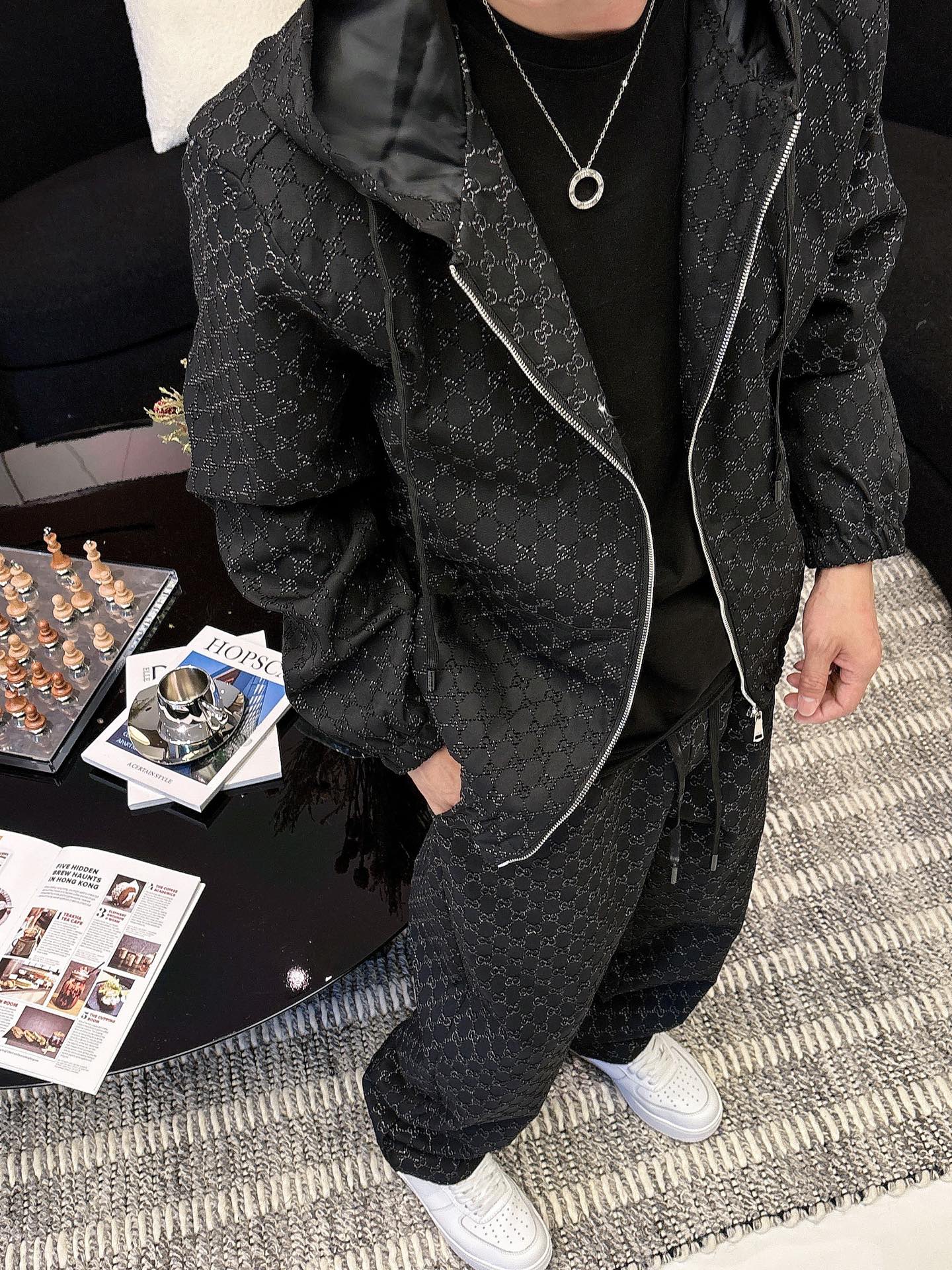 Gucci Basic Clothing Hooded M-xl
