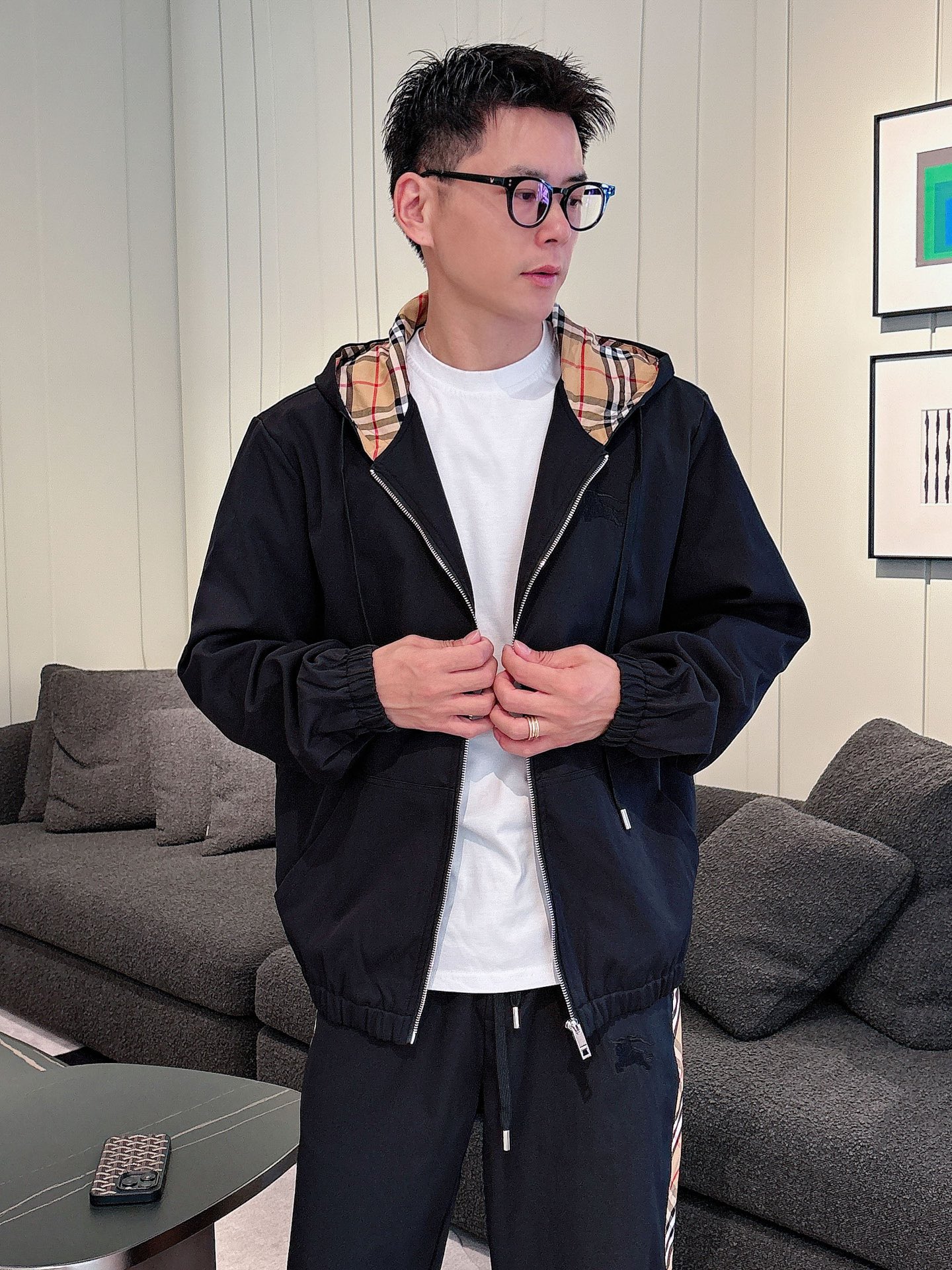 Burberry Basic Clothing Hooded M-xl