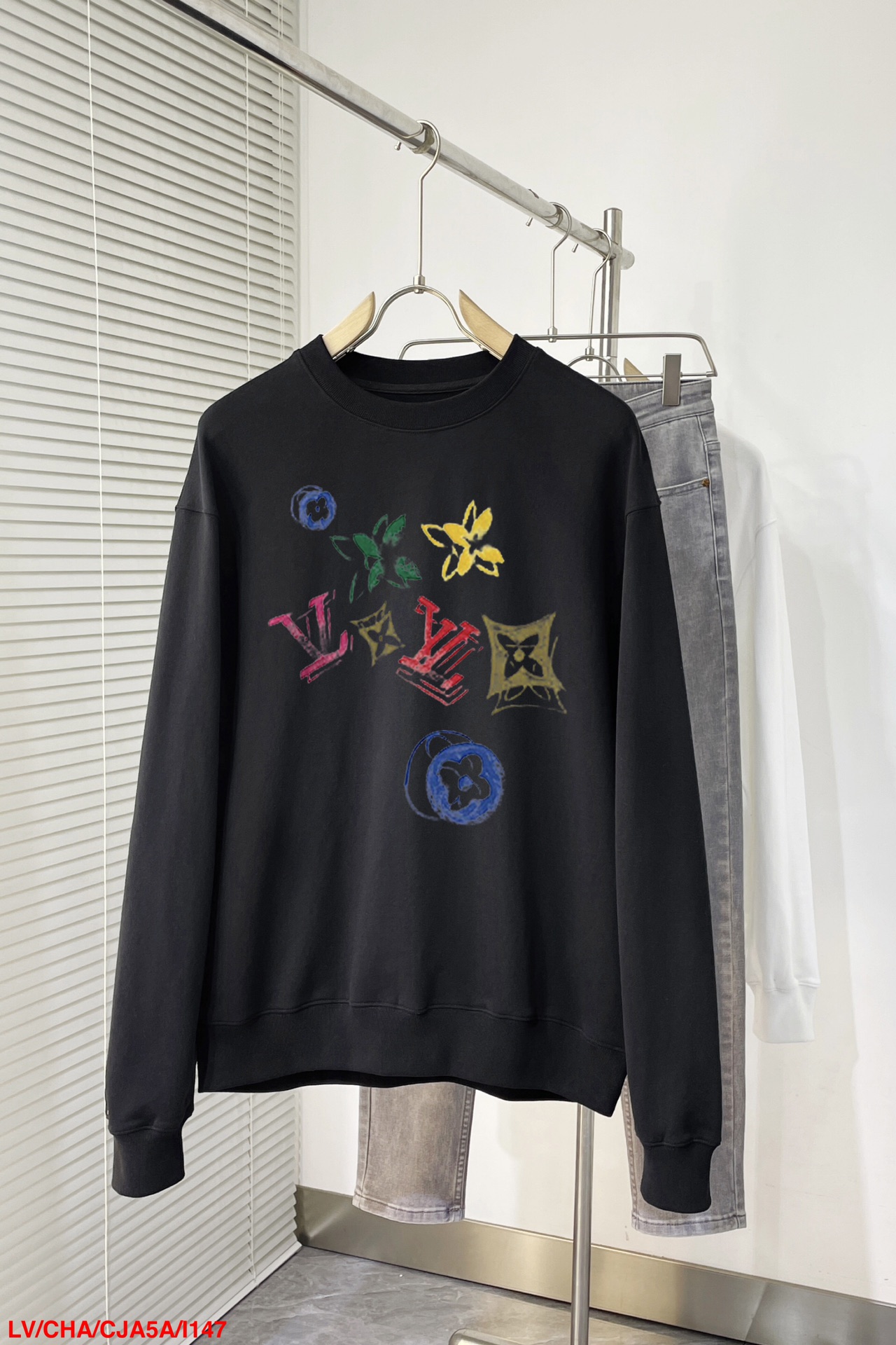 Louis Vuitton Hoodie Cotton Printed M-l-xl-182160