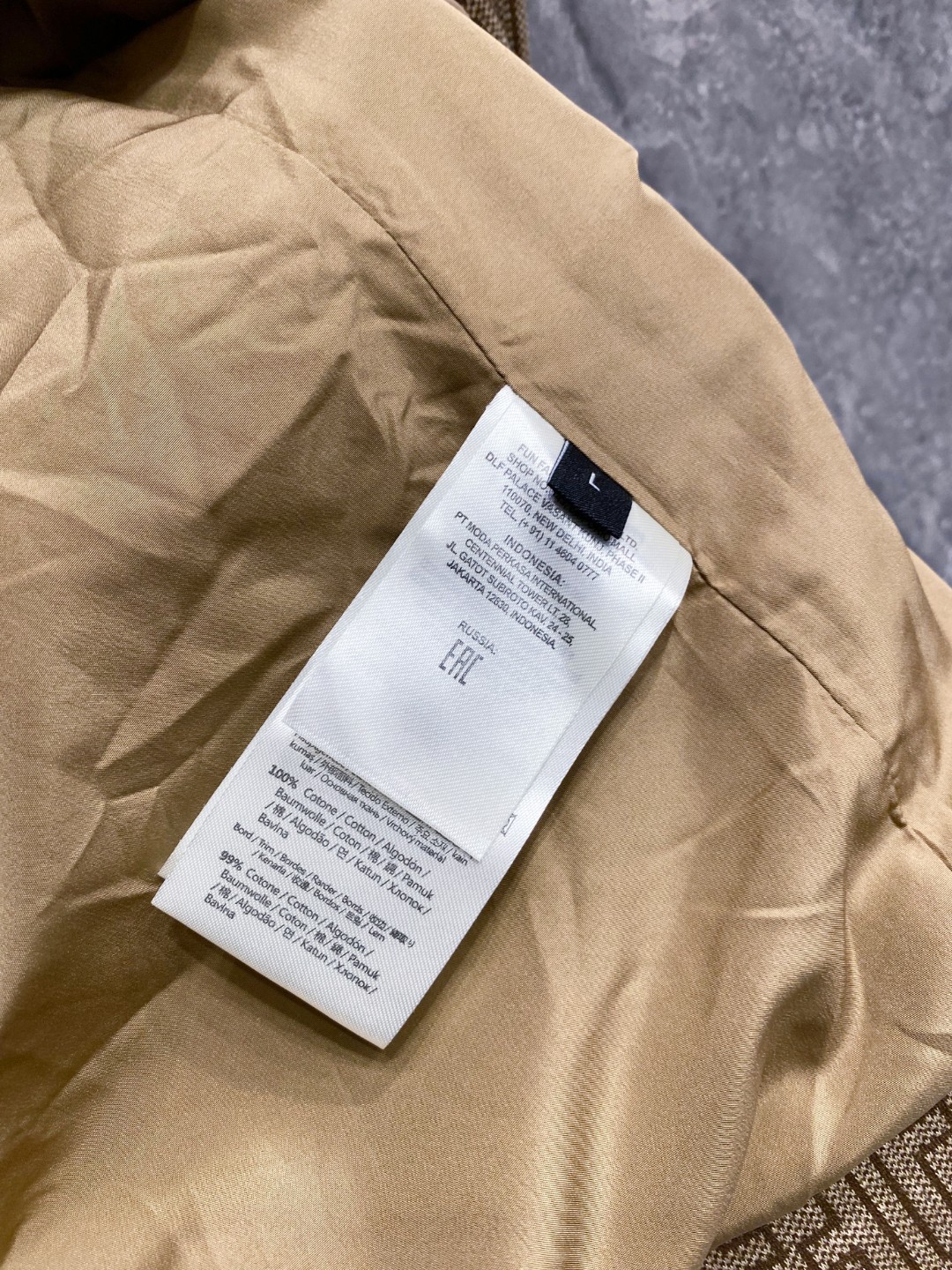 Fendi Jacket Printed S