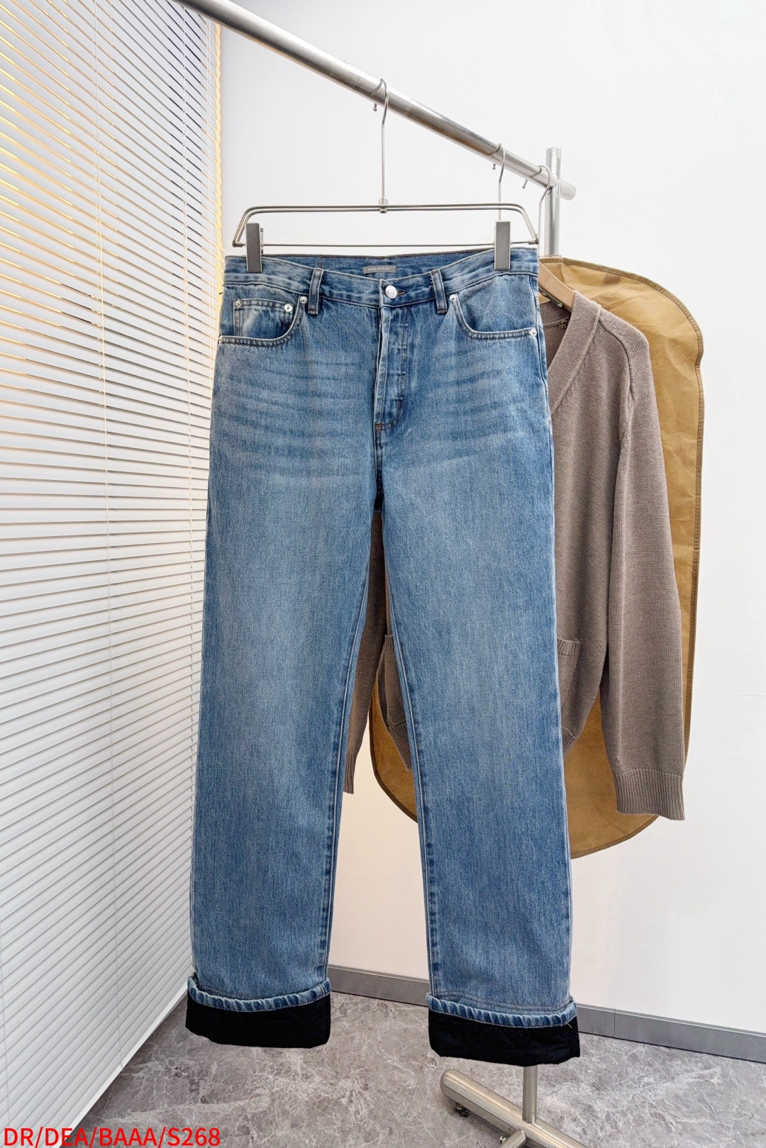 Dior Couple Jeans Cotton Black S