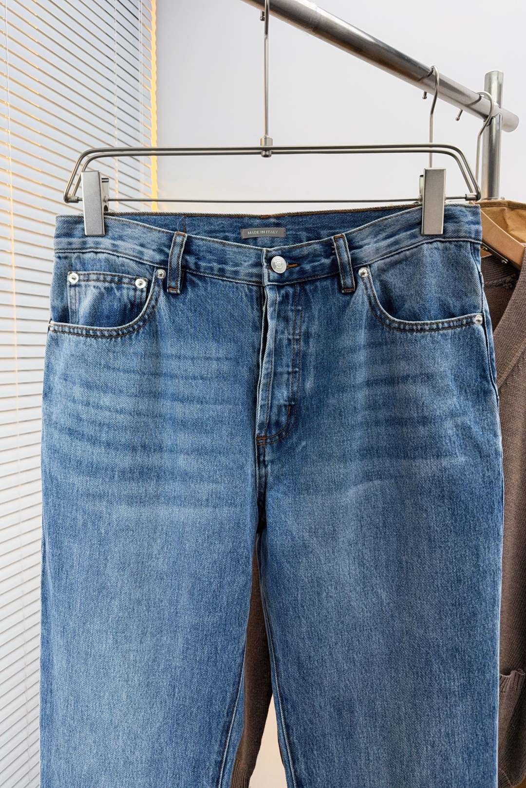 Dior Couple Jeans Cotton Black S