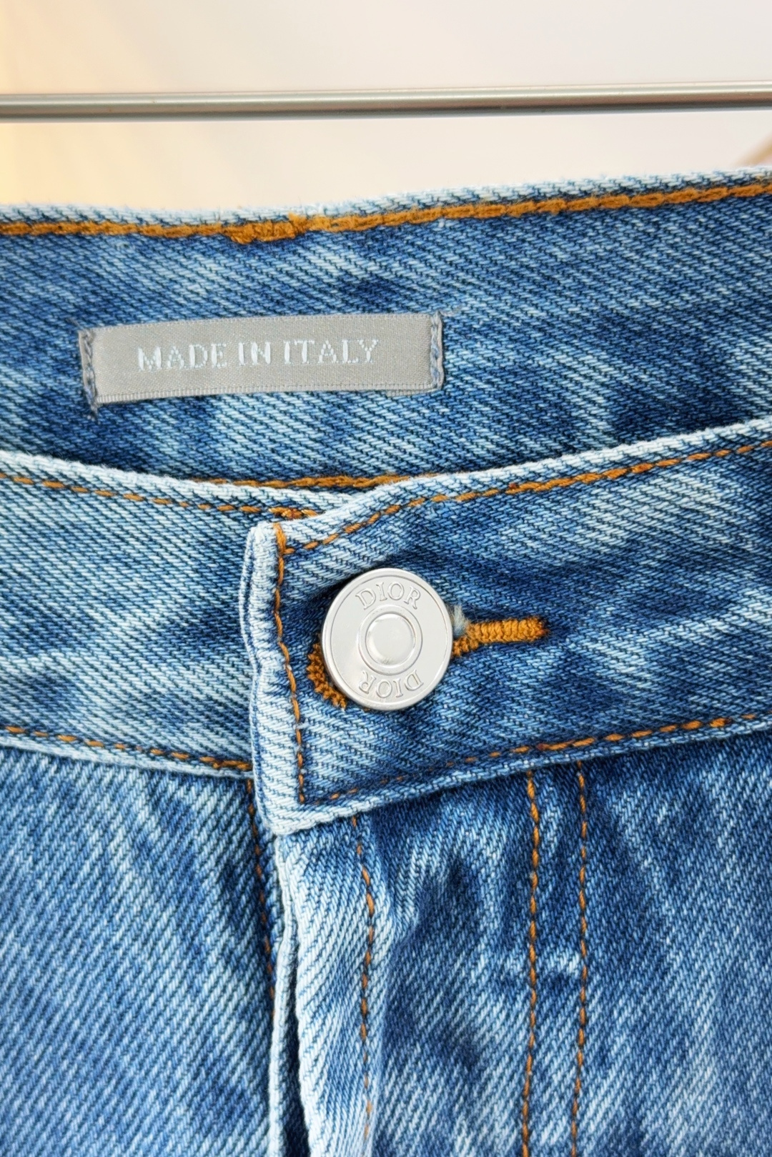 Dior Couple Jeans Cotton Black S