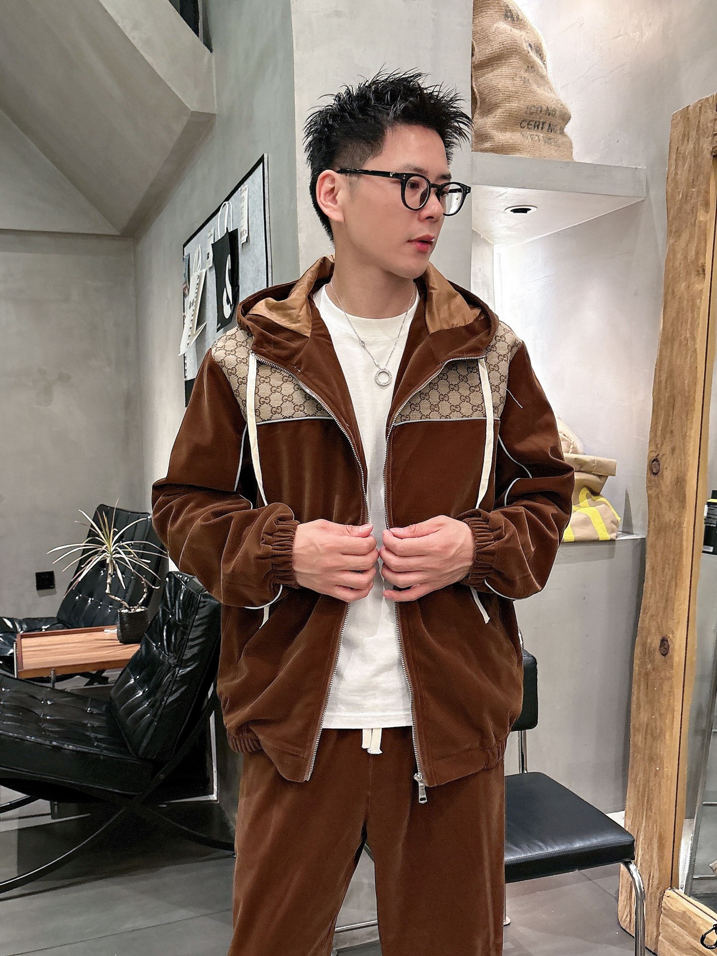 Gucci Basic Clothing Hooded M-l-xl
