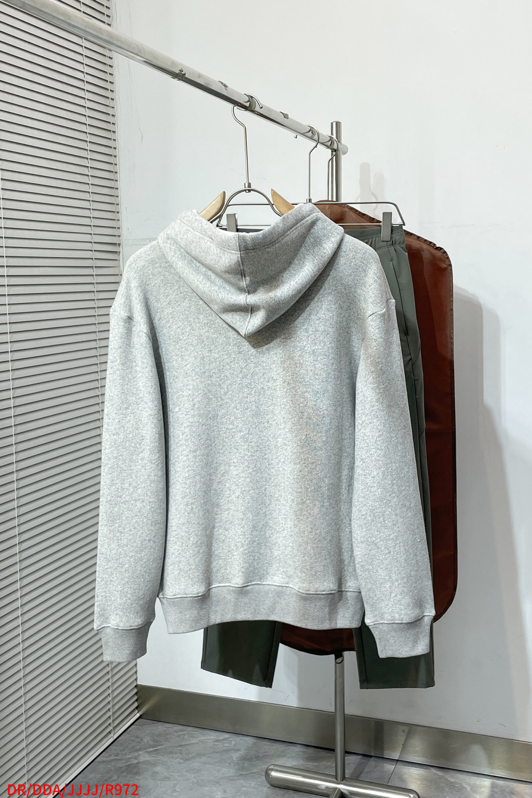 Dior Male Sports Pants Cashmere Gray Hooded S-m-l-xl