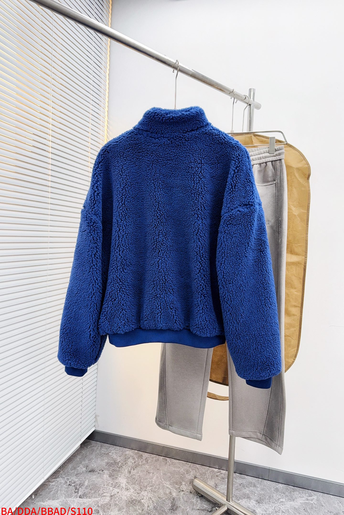 Balenciaga Jacket Blue Loose Fit S-l-xl