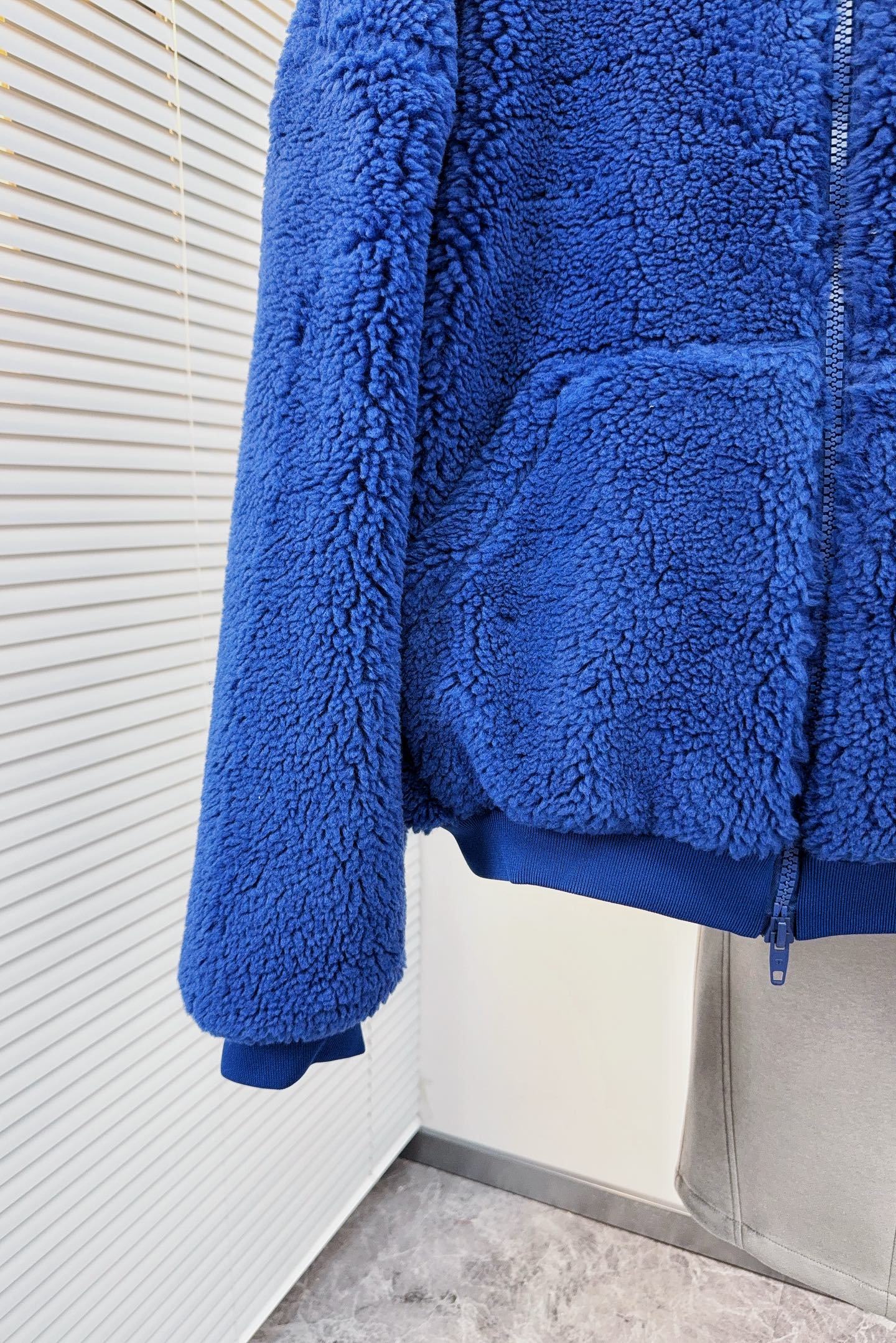 Balenciaga Jacket Blue Loose Fit S-l-xl