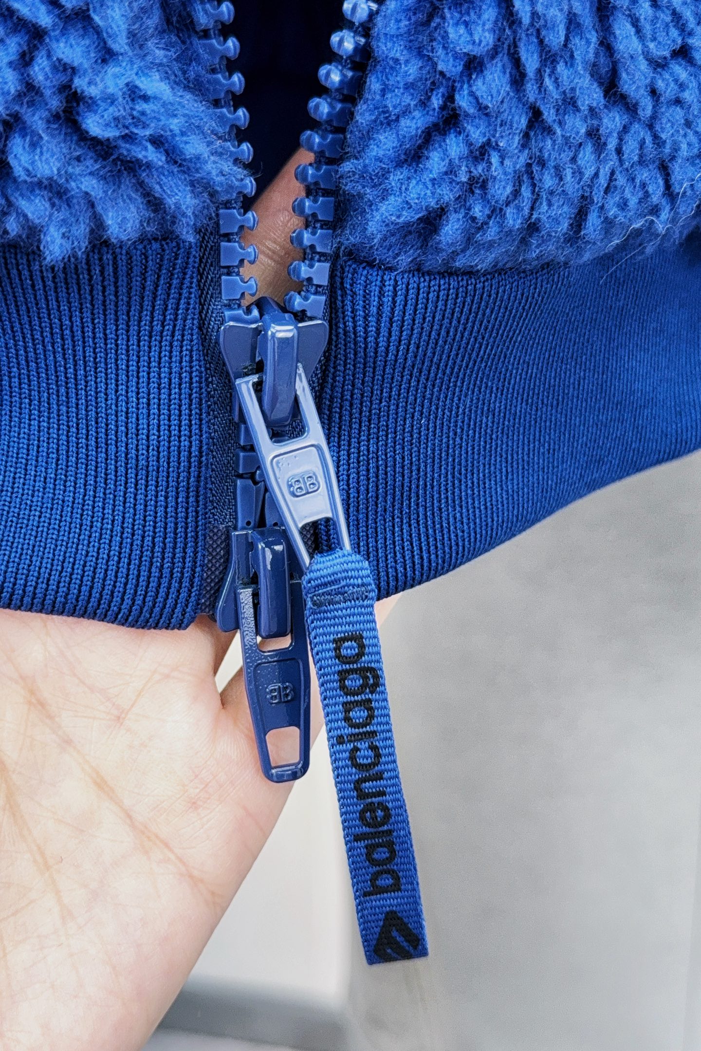 Balenciaga Jacket Blue Loose Fit S-l-xl