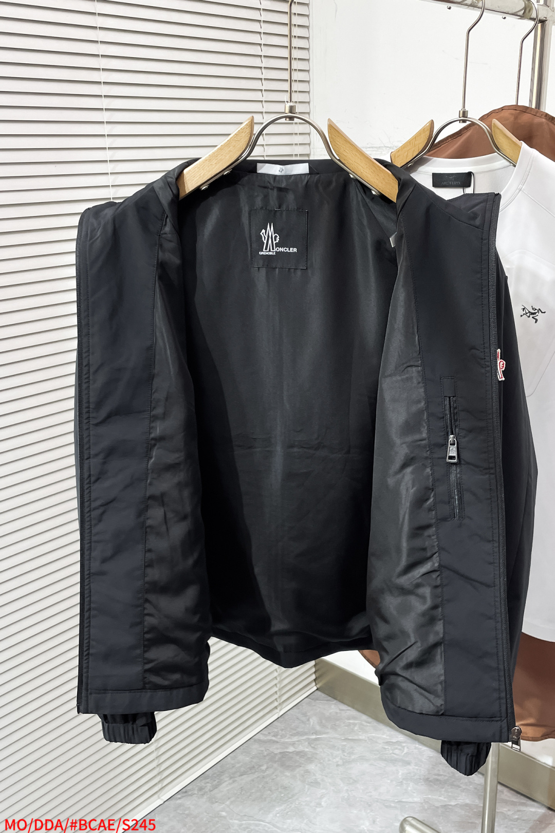 Moncler Basic Clothing Polyester Black S-m-l-xl