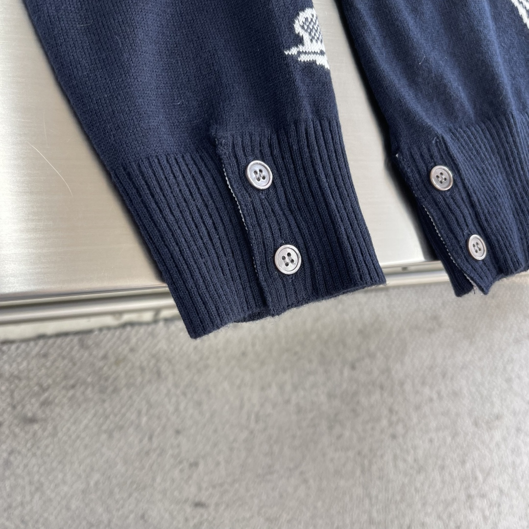 Thom Browne Couple Basic Clothing Knitted L