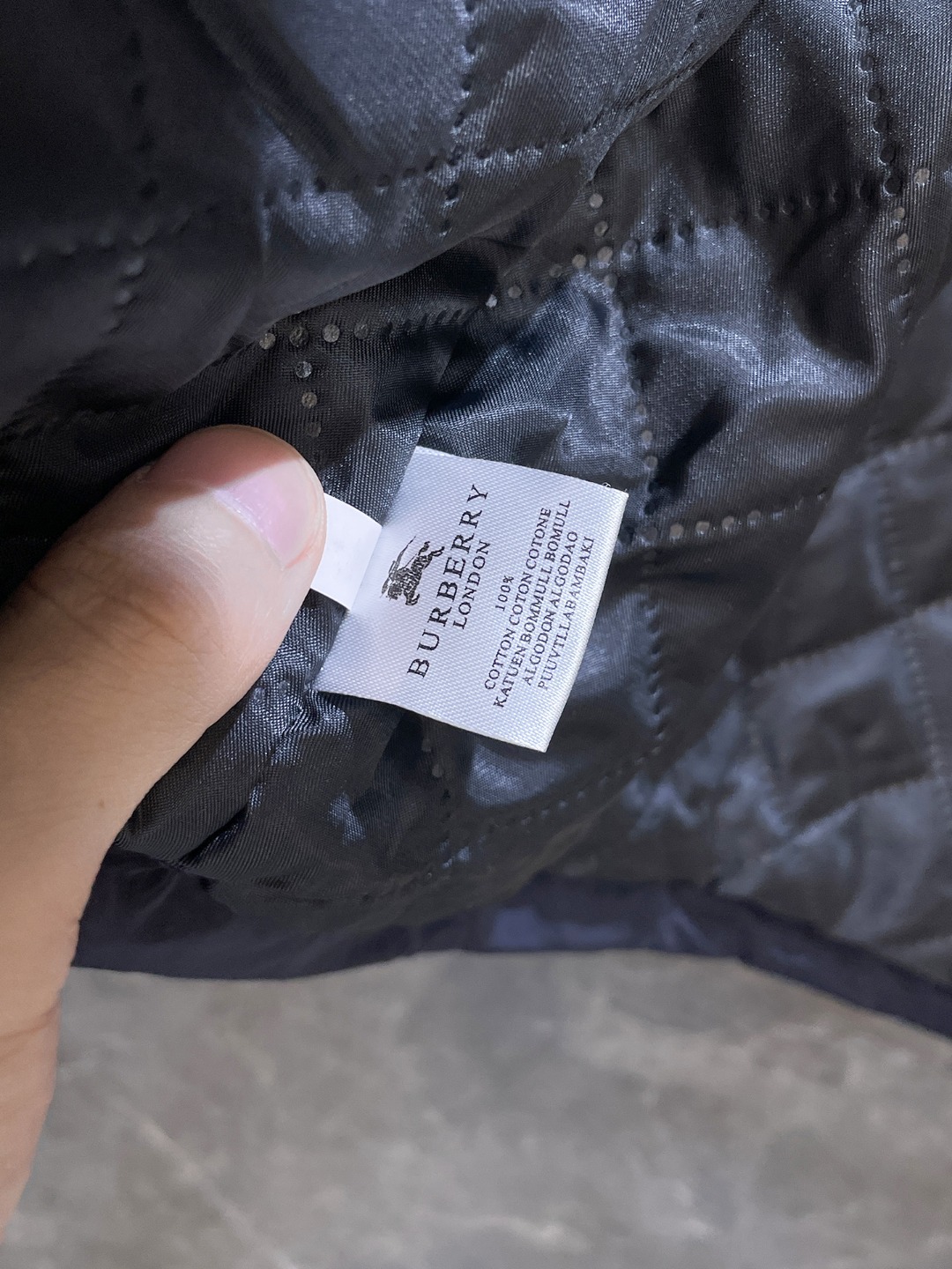Burberry Couple Down Jacket Cotton M-l-xl