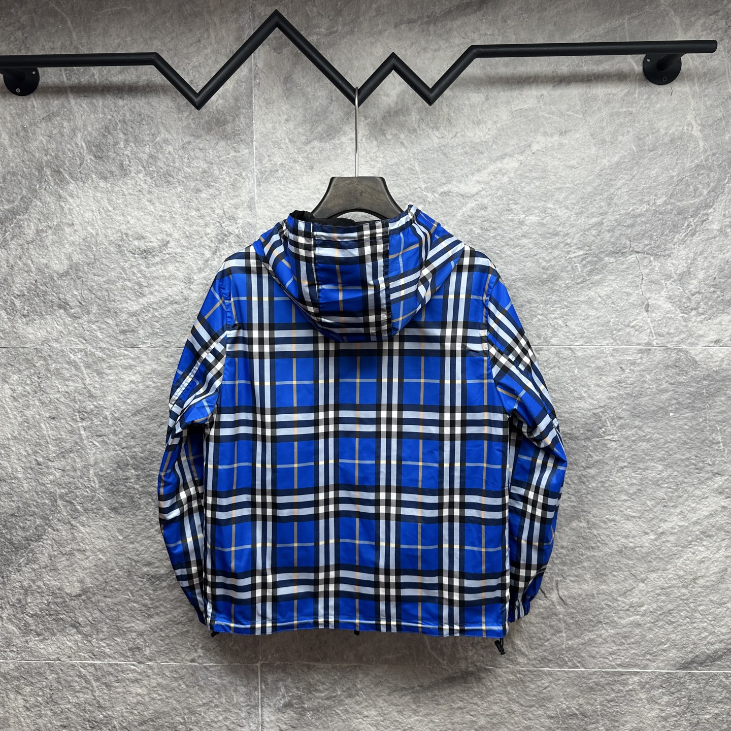 Burberry Couple Basic Clothing Polyester Blue Couple Style M-xl
