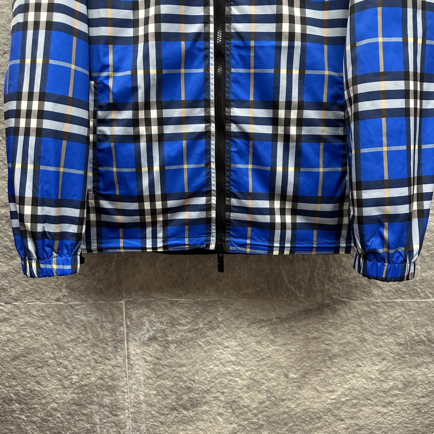 Burberry Couple Basic Clothing Polyester Blue Couple Style M-xl