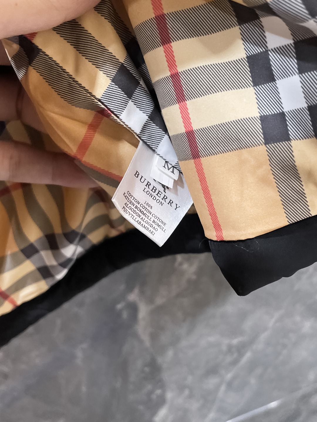 Burberry Couple Down Jacket Cotton M-l-xl