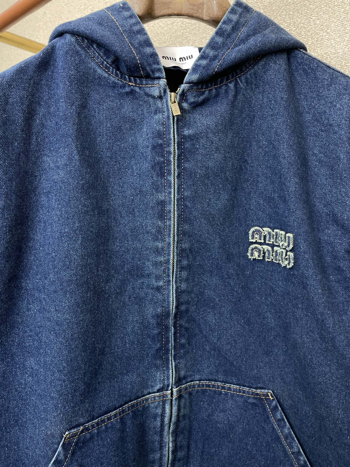 Miu Miu Male Basic Clothing Hooded M