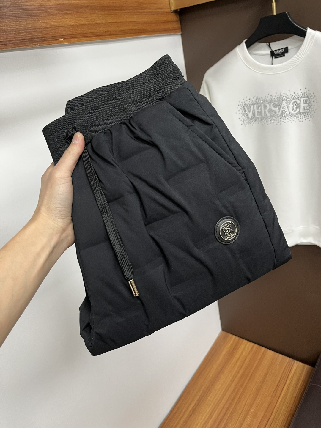 Burberry Male Basic Clothing White Duck Down