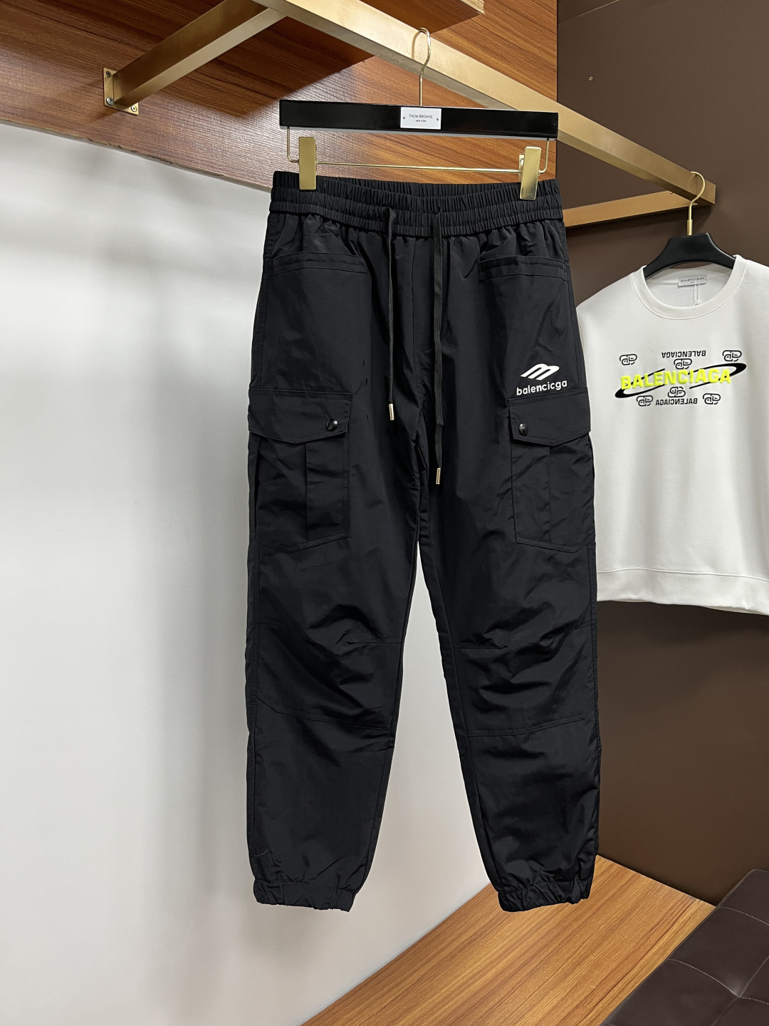 Balenciaga Male Basic Clothing White Duck Down