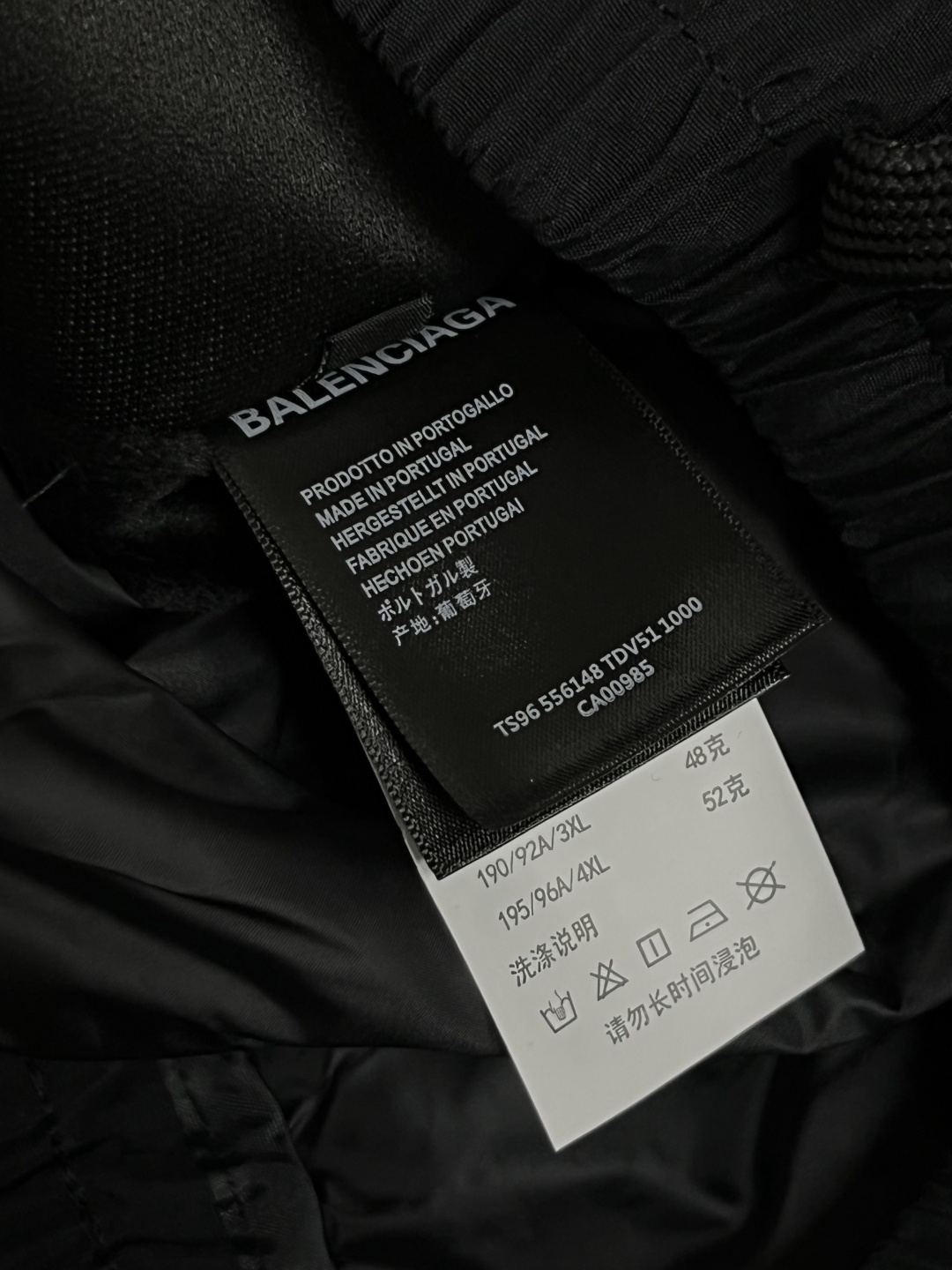 Balenciaga Male Basic Clothing White Duck Down