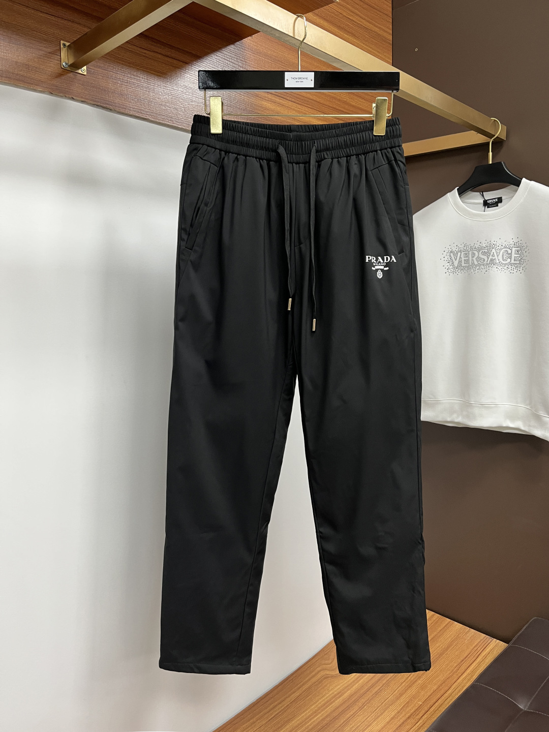 Prada Male Basic Clothing White Duck Down