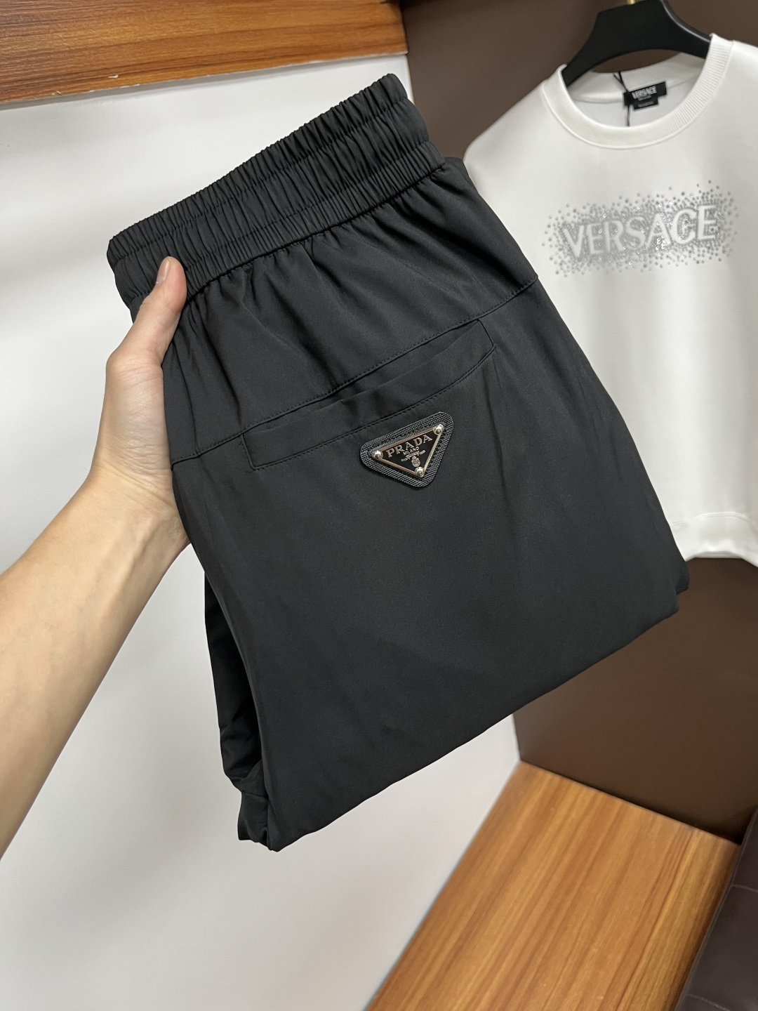 Prada Male Basic Clothing White Duck Down