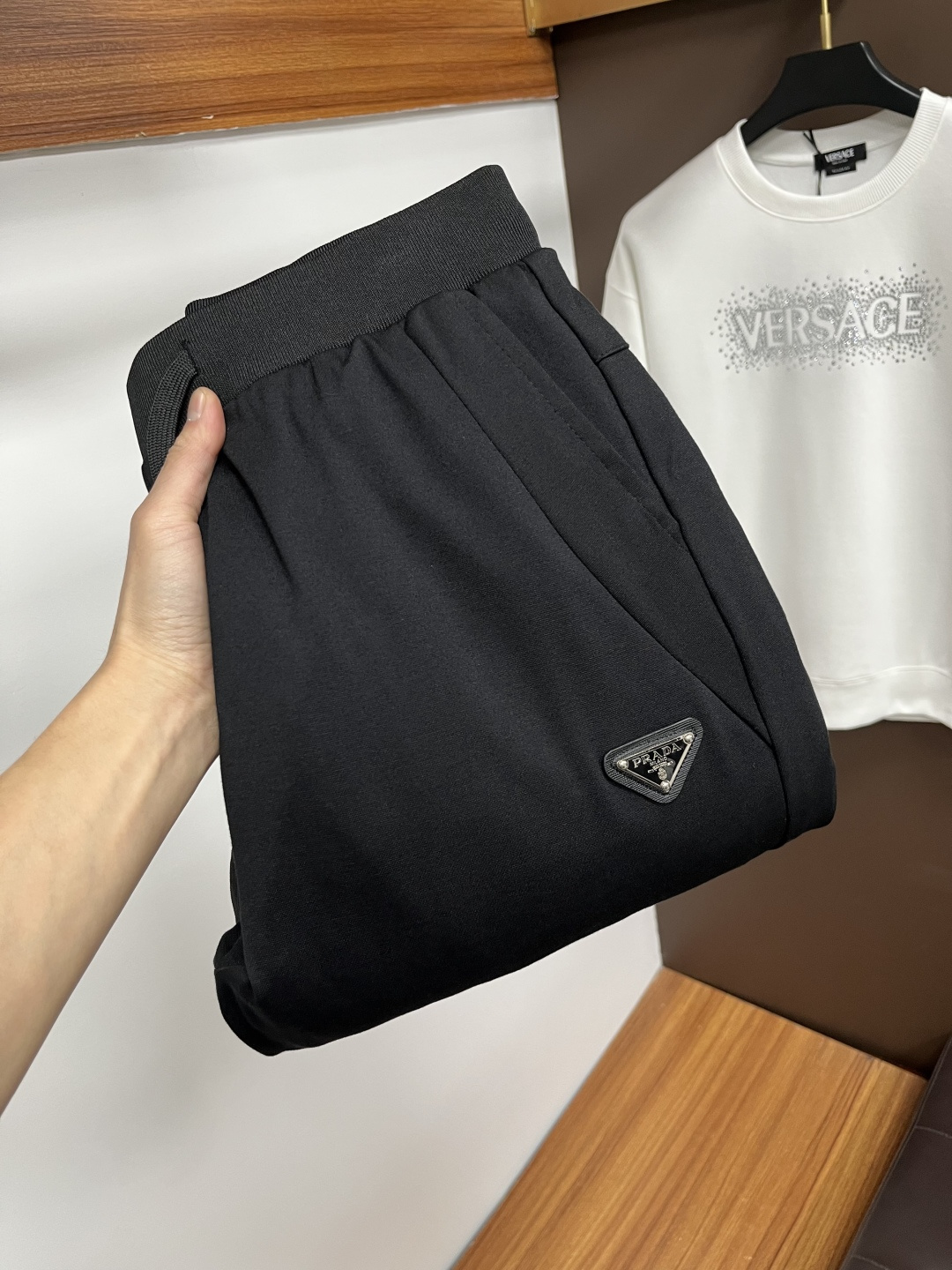 Prada Male Basic Clothing White Duck Down