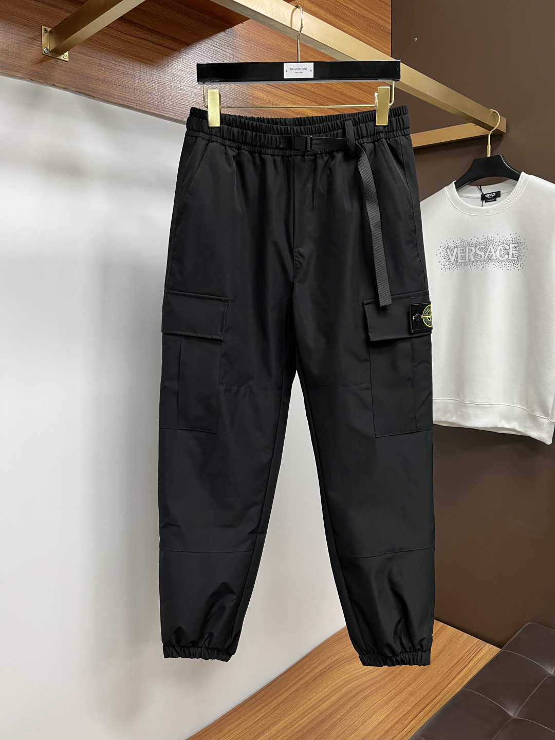 Stone Island Male Basic Clothing White Duck Down