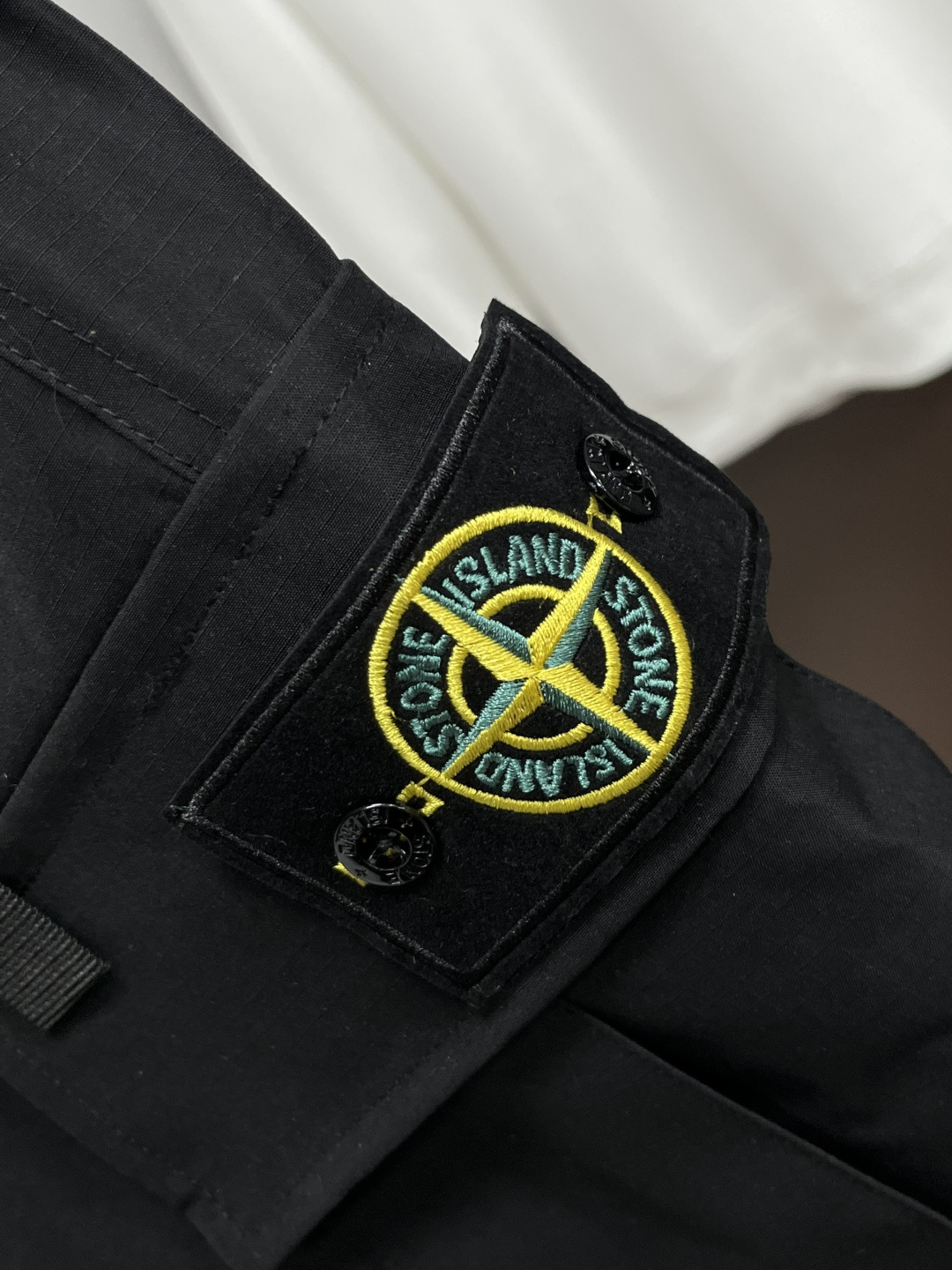 Stone Island Male Basic Clothing White Duck Down