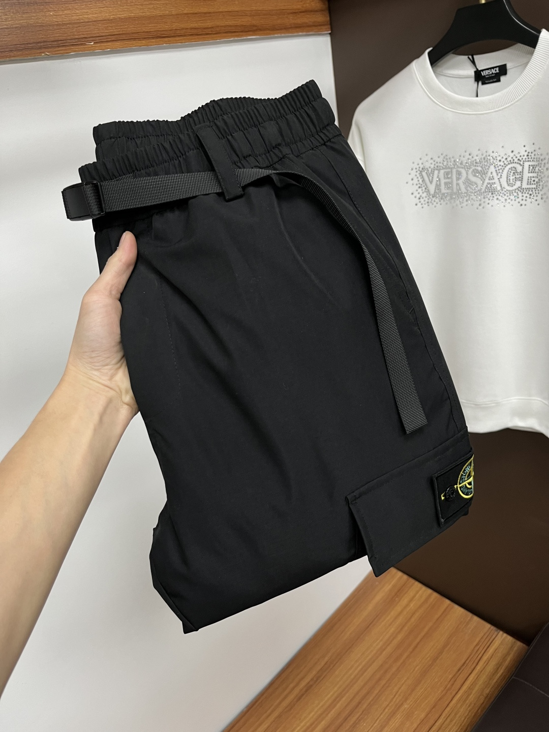 Stone Island Male Basic Clothing White Duck Down