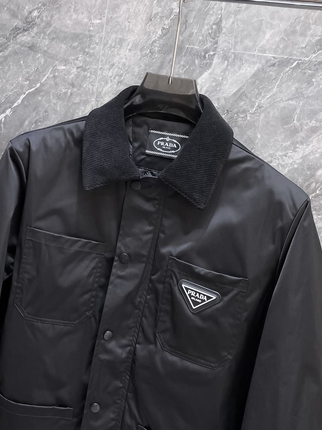 Prada Couple Down Jacket Cotton M-l-xl