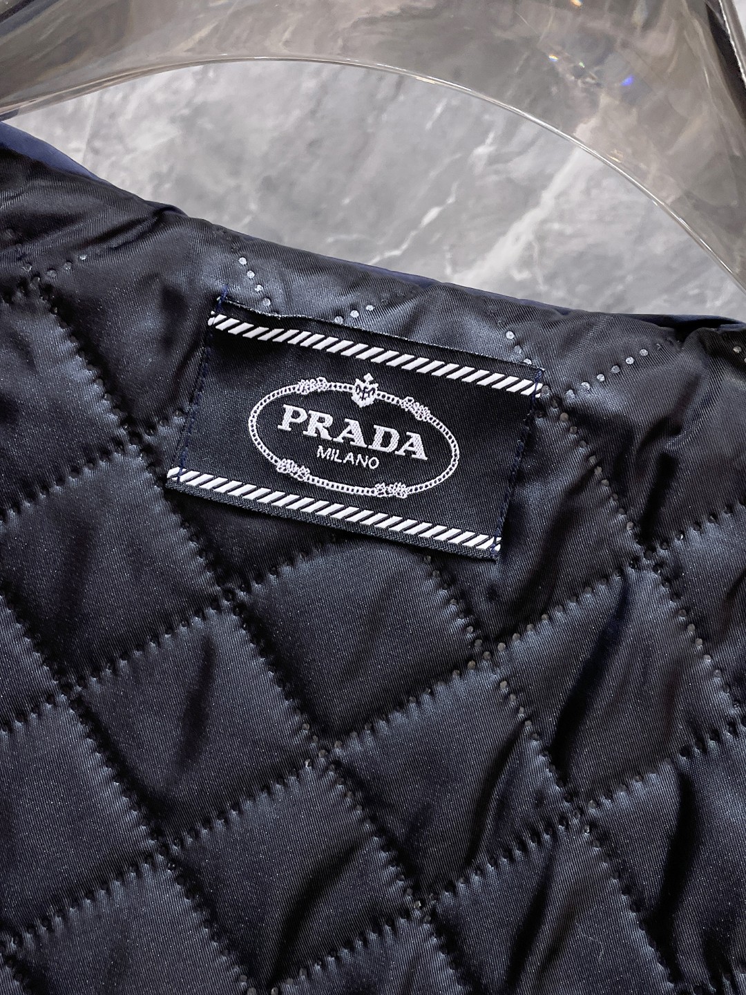 Prada Couple Down Jacket Cotton M-l-xl