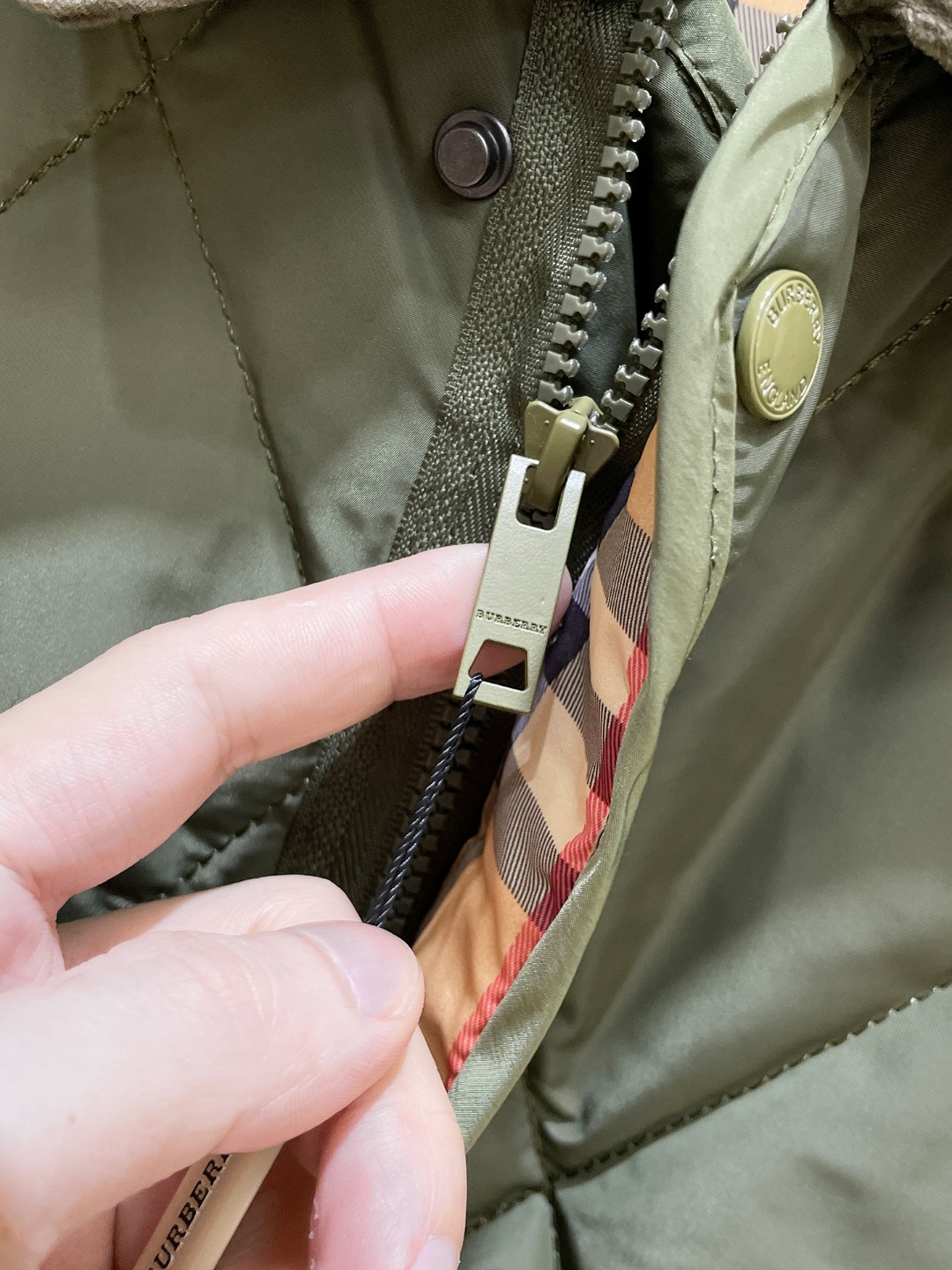 Burberry Couple Down Jacket Cotton M-l-xl