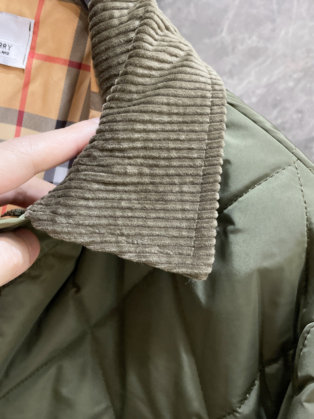 Burberry Couple Down Jacket Cotton M-l-xl